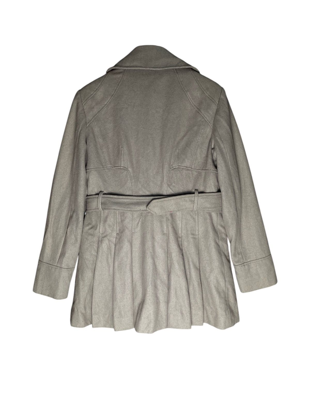 Guess × Vintage Vintage Guess Los Angeles Wool Trench Coat Jacket Size XL / US 12-14 / IT 48-50 - 5 Thumbnail