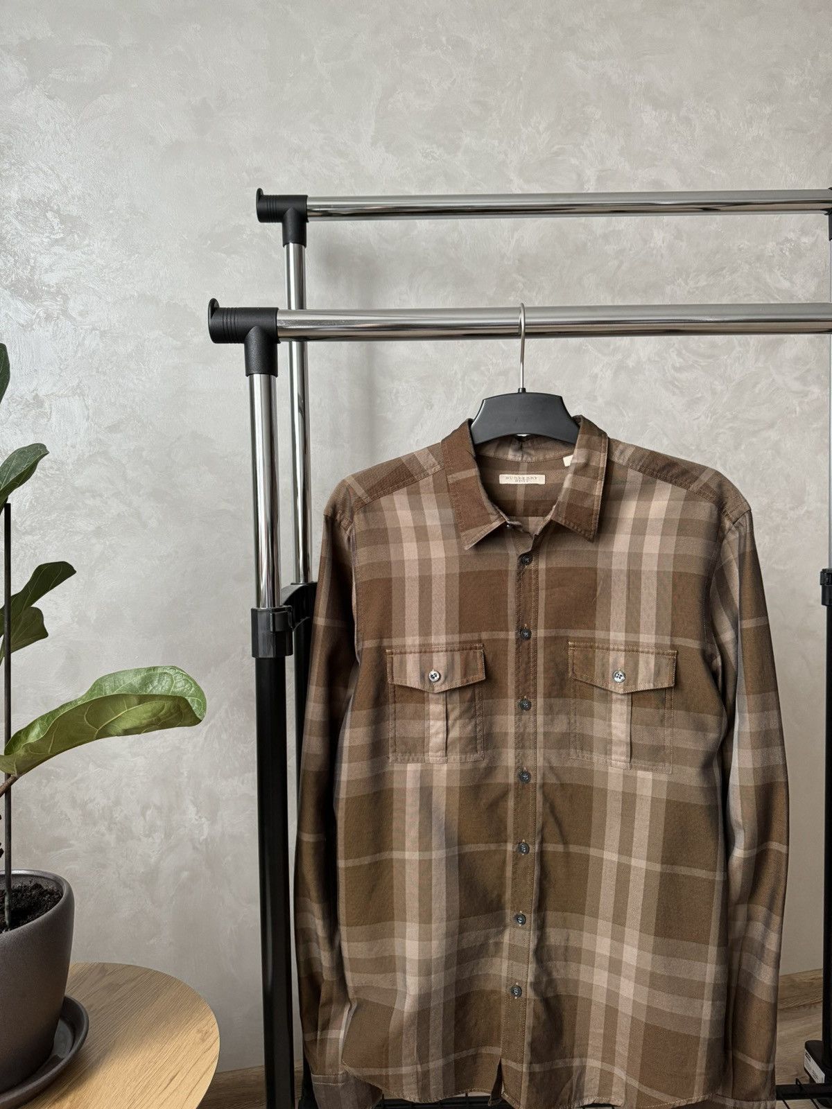 Burberry Brit Nova Check Button Up Shirt