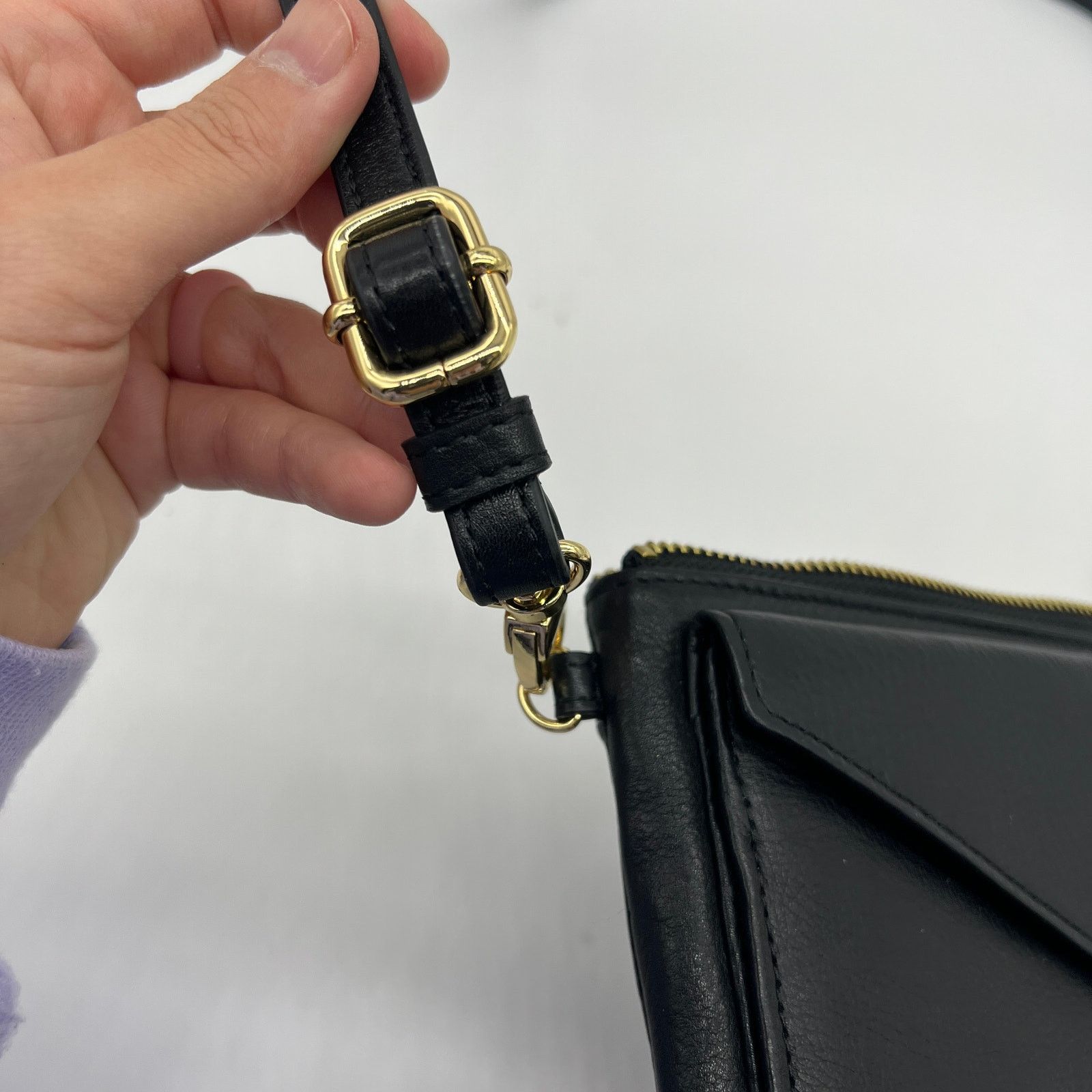 Other LODIS Women Crossbody Purse Black Leather Small Handbags Size ONE SIZE - 15 Thumbnail
