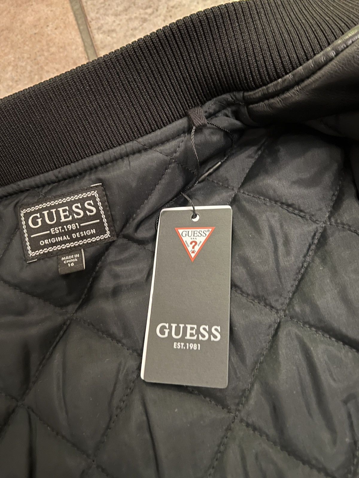 Guess Guess Leather Bomber Size US S / EU 44-46 / 1 - 9 Thumbnail
