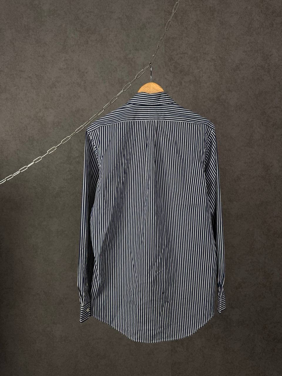 Polo Ralph Lauren Polo Ralph Lauren vintage designer logo striped shirt Size US L / EU 52-54 / 3 - 5 Thumbnail