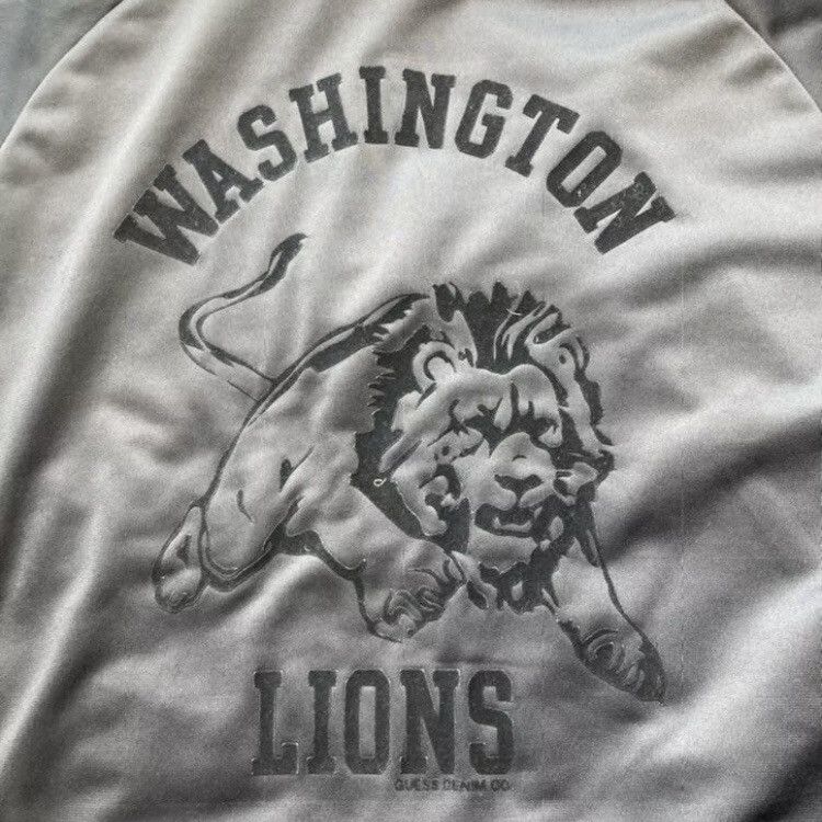 Guess × Vintage Vintage Guess Washington Lions Full Zip Track Jacket Size US L / EU 52-54 / 3 - 4 Thumbnail