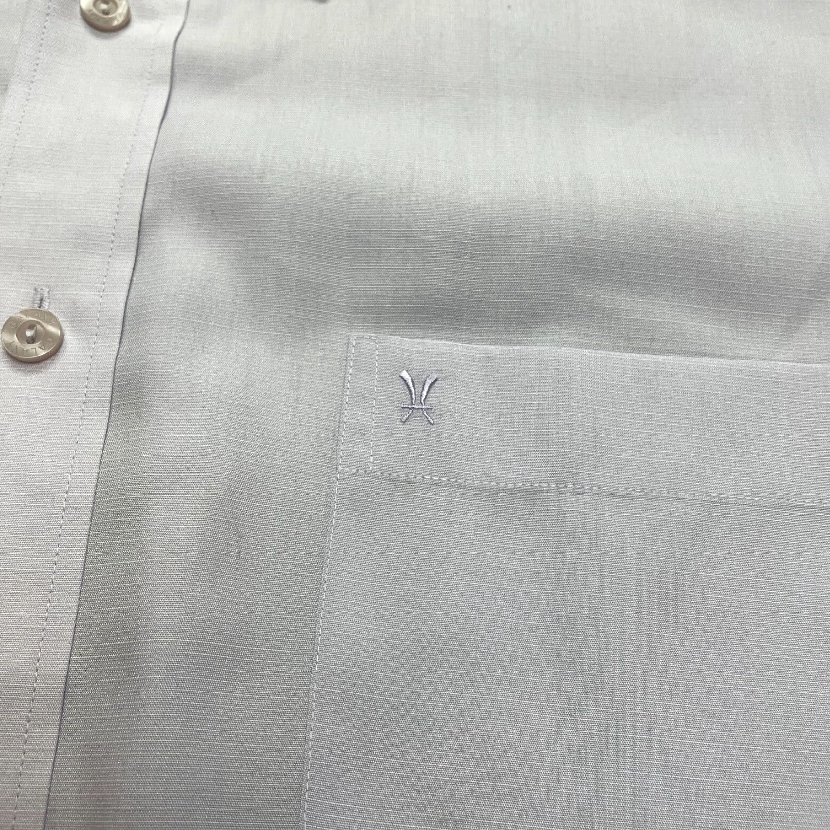 Vintage Galaxy Dress Shirt Mens 48 Light Purple Button Up Long Sleeve Lightweight 110 Size 48R - 6 Thumbnail