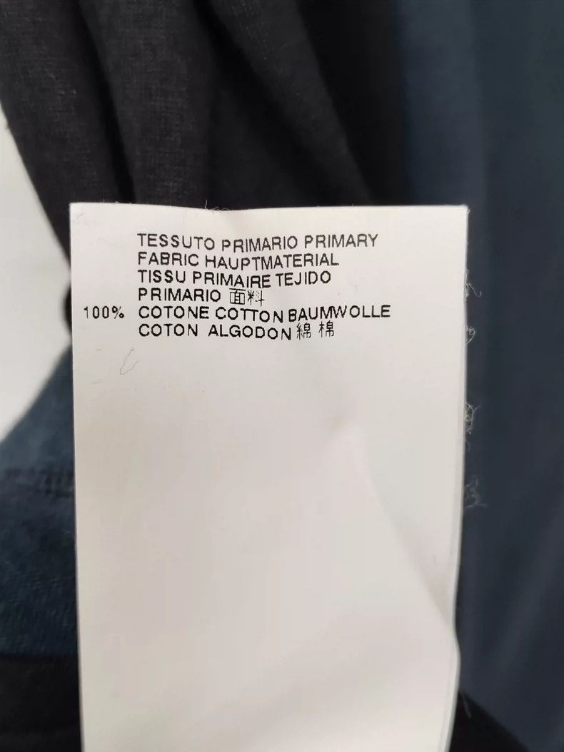 Maison Margiela Maison Margiela Black color-blocked short-sleeved T-shirt Size US M / EU 48-50 / 2 - 8 Thumbnail