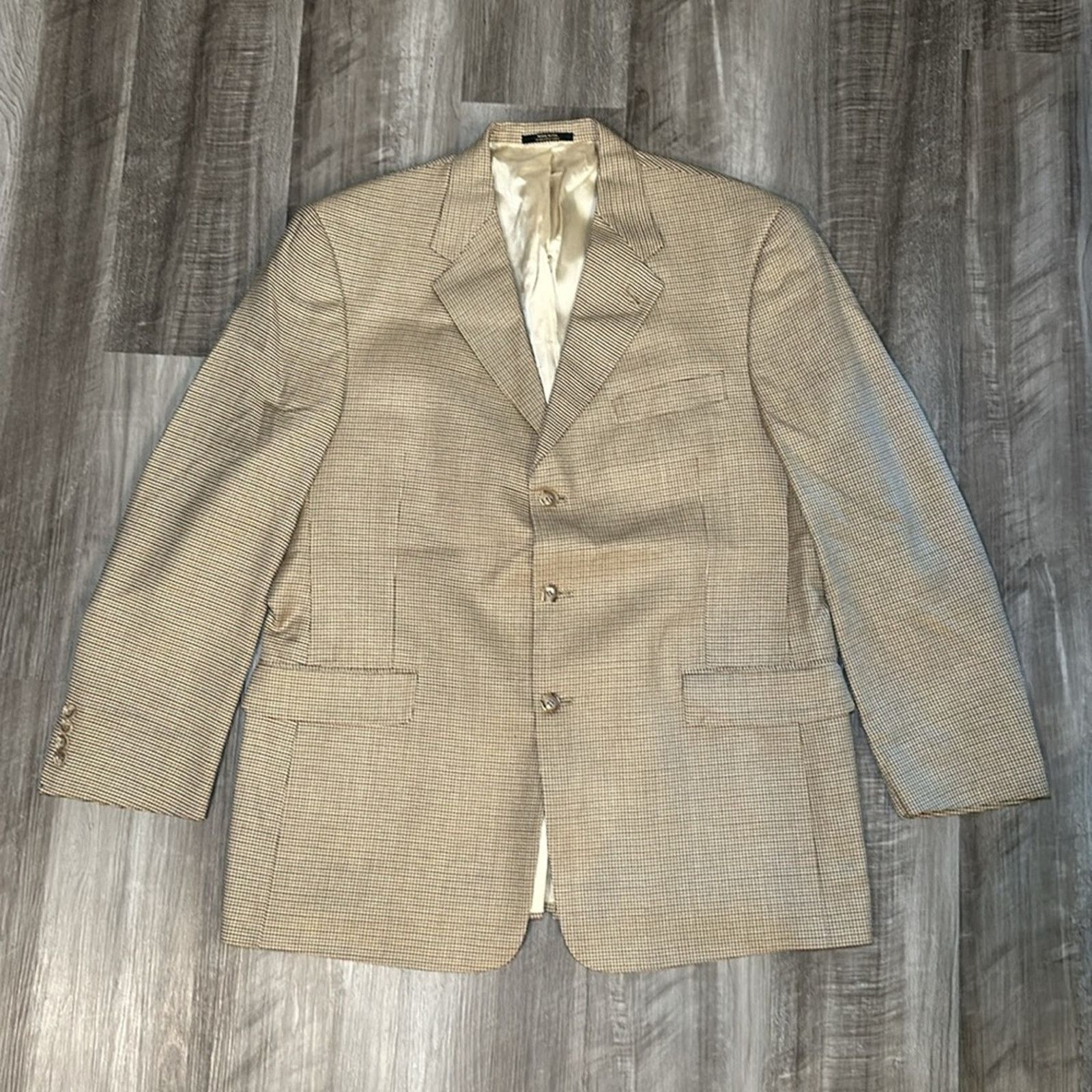 Hart Schaffner Marx Hart Schaffner Marx Sport Coat - 44R Size 44R - 2 Thumbnail