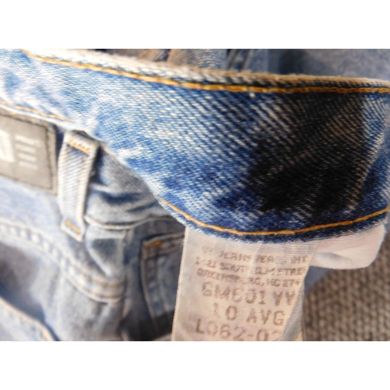 Vintage VINTAGE Gitano Jeans Womens 10 blue straight denim classic Size 27" / US 4 / IT 40 - 4 Thumbnail