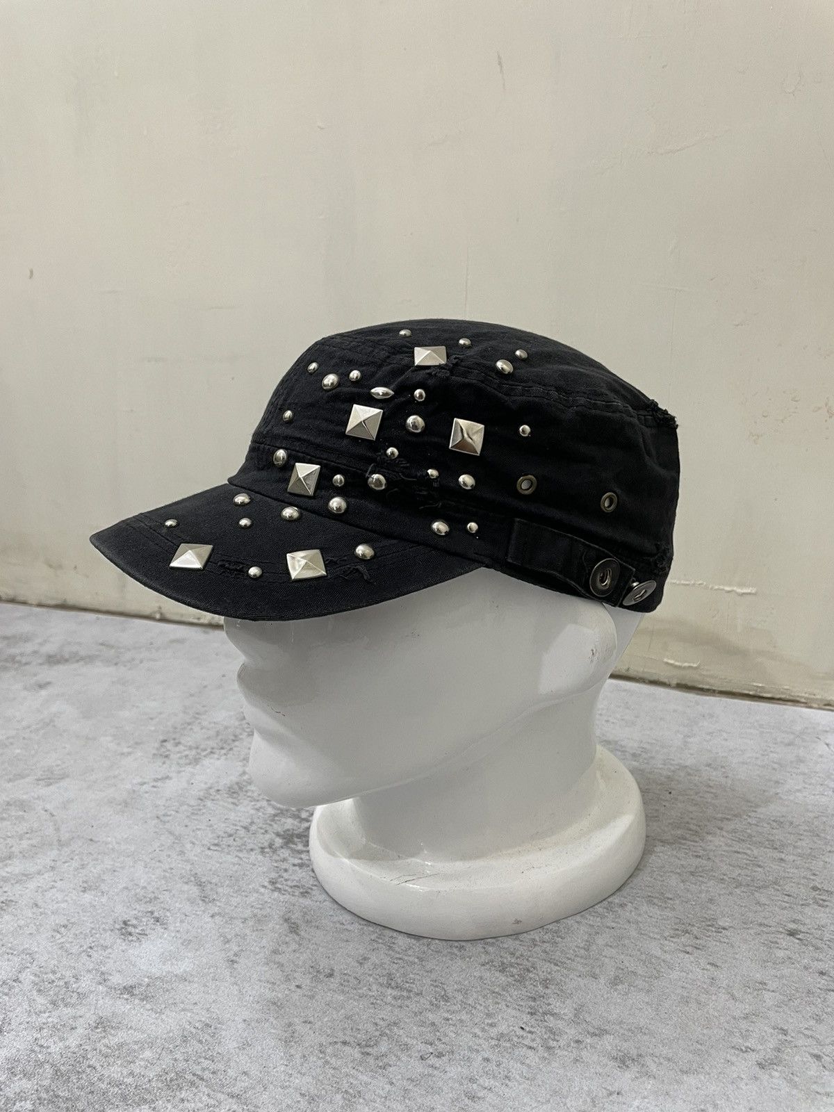 Hysteric Glamour 2000s cadet hat studet punk japan y2k style Size ONE SIZE - 2 Thumbnail