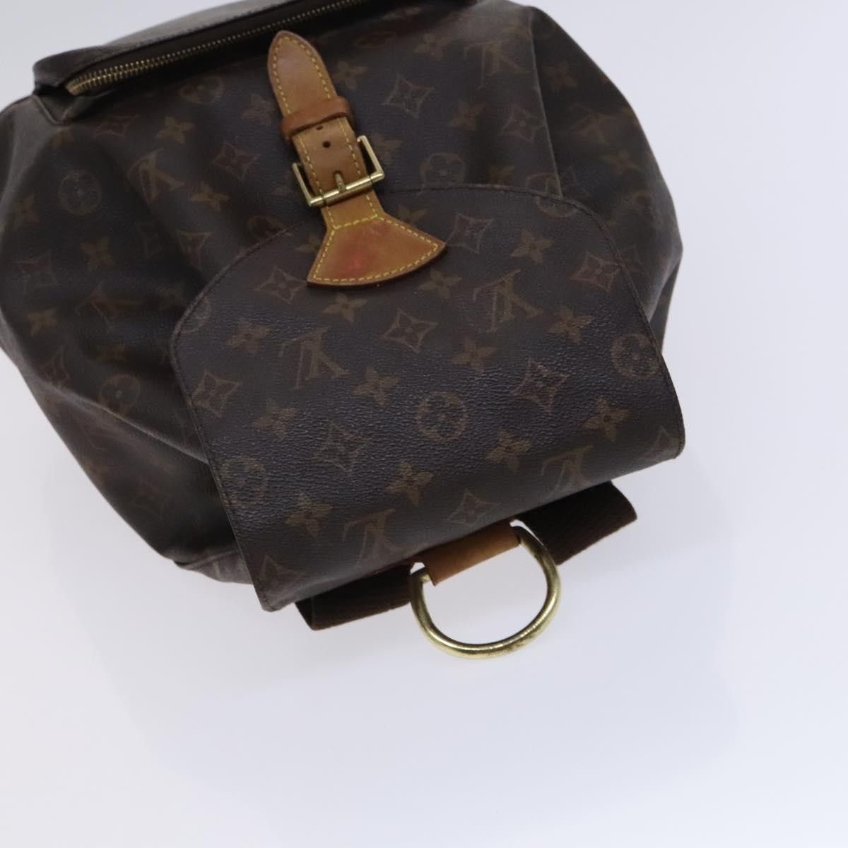 Louis Vuitton LOUIS VUITTON Monogram Montsouris GM Backpack M51135 Size ONE SIZE - 6 Thumbnail
