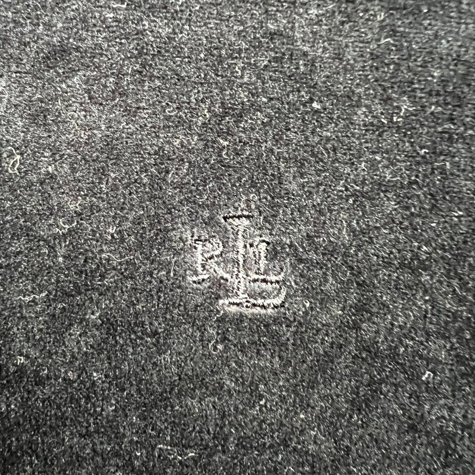Ralph Lauren VINTAGE Lauren Ralph Lauren Velour Full Zip Hoodie Women's Large Black Y2K Size L / US 10 / IT 46 - 2 Thumbnail