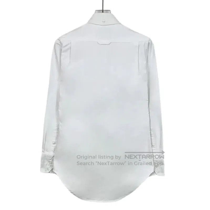 Thom Browne Thom Browne White Cotton Men's Shirt . Size US XS / EU 42 / 0 - 2 Thumbnail