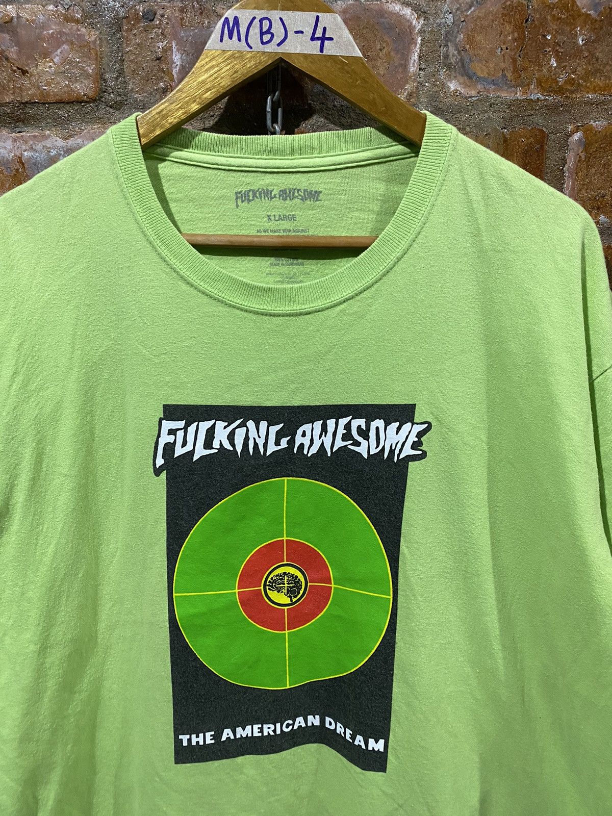Fucking Awesome × Japanese Brand 🔥🔥 fucking awesome the american dream target tee Size US XL / EU 56 / 4 - 3 Thumbnail