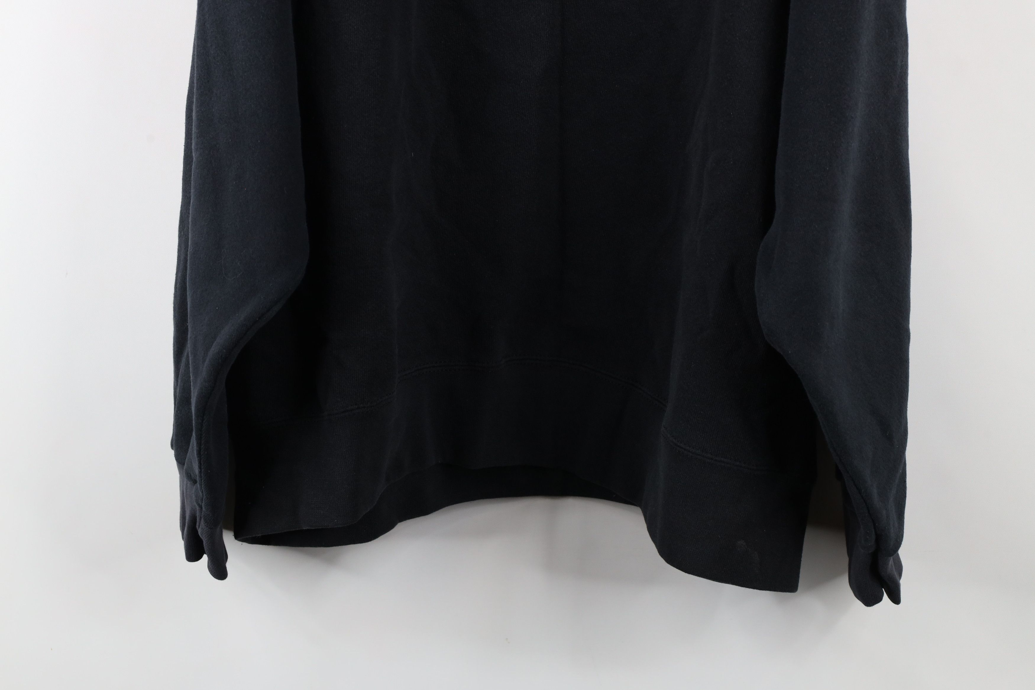 Vintage Vintage 90s Streetwear Fit Crewneck Sweatshirt Black USA Size US XXL / EU 58 / 5 - 11 Thumbnail