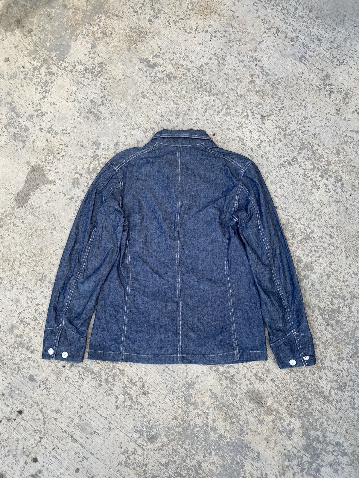 Beams Plus Beams chambray chore jacket Size S / US 4 / IT 40 - 2 Thumbnail