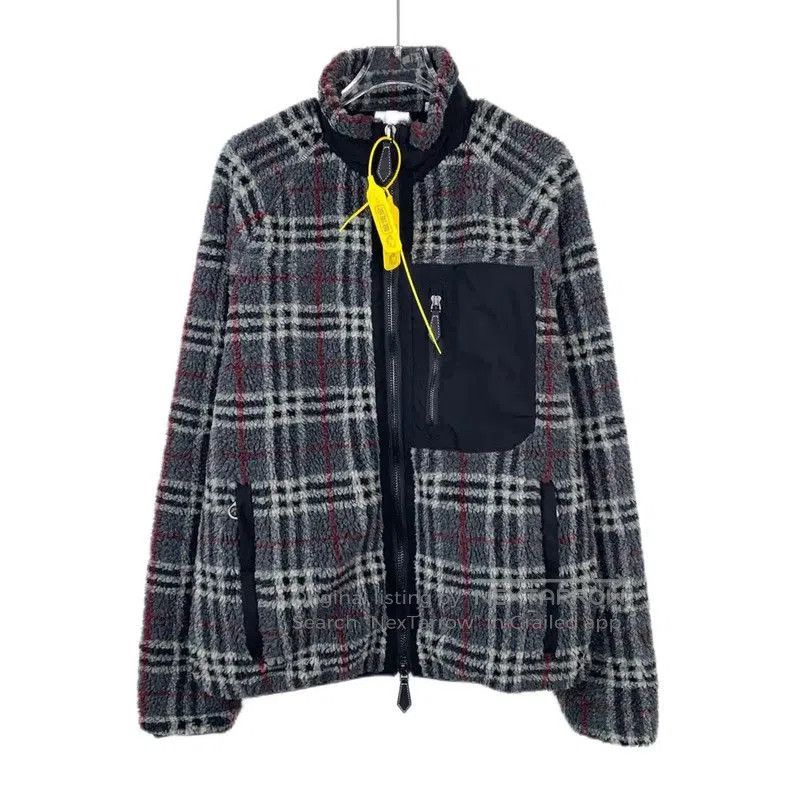 Burberry Burberry Women's XS Black Gray Cotton Jacket. Size XS / US 0-2 / IT 36-38 - 1 Thumbnail
