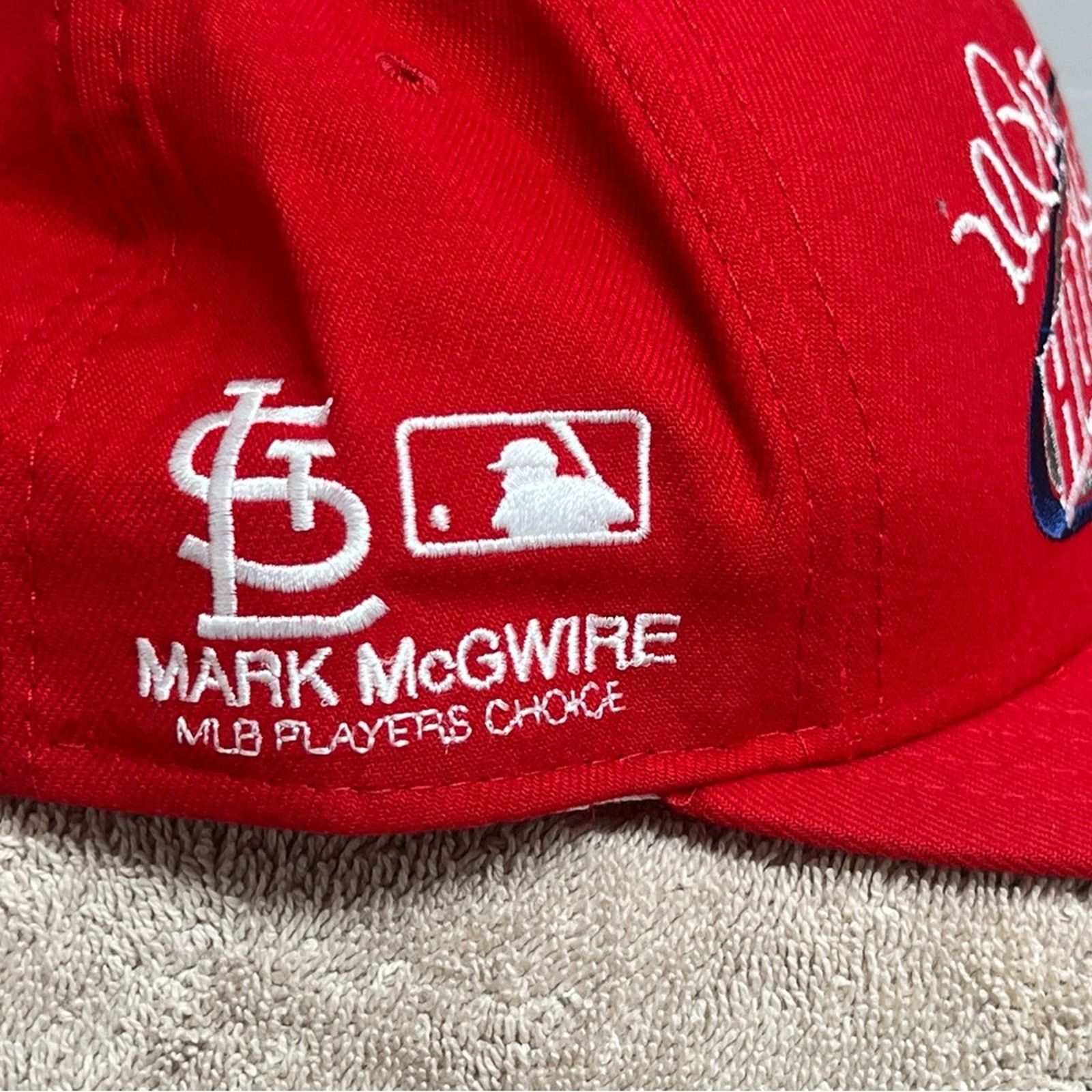 New Era Home Run Mark McGwire St Louis Cardinals Hat 1998 DEADSTOCK Size ONE SIZE - 3 Thumbnail