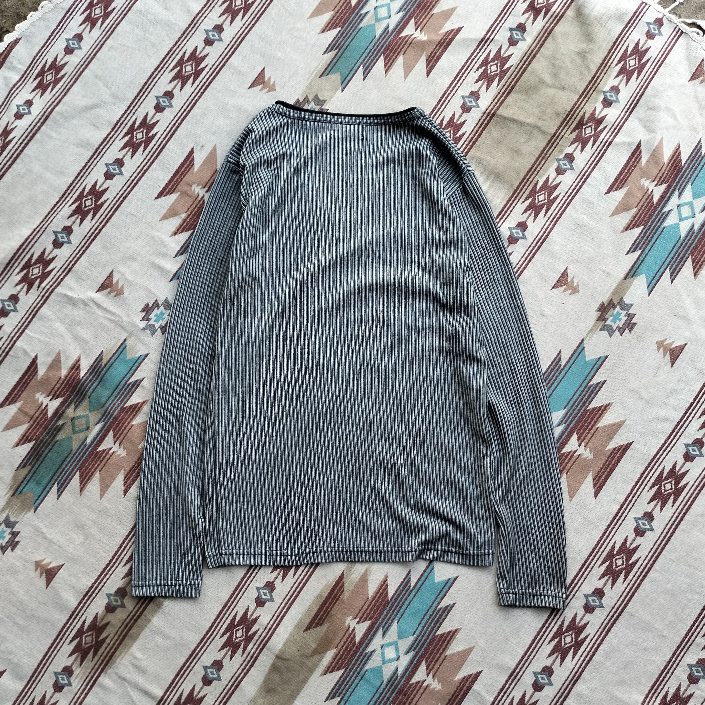 semanticdesign Semantic design V-neck strip long sleeve shirt Size US M / EU 48-50 / 2 - 9 Thumbnail
