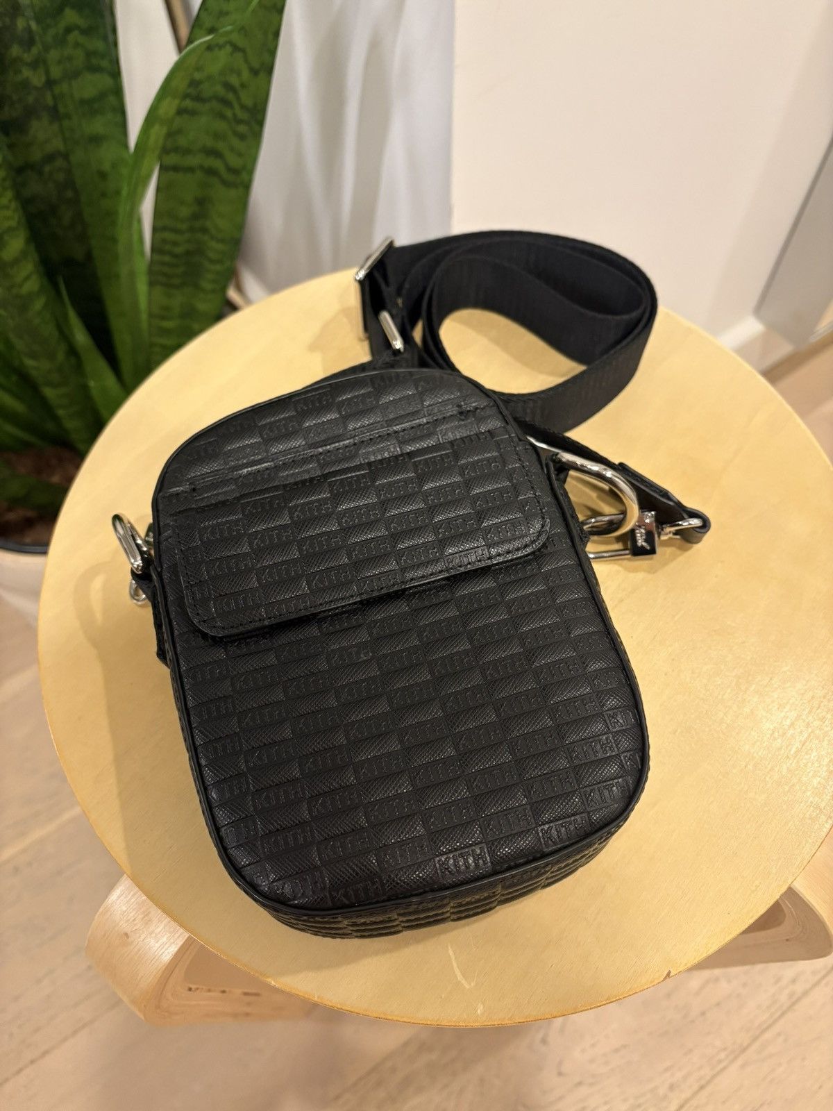 Kith Kith Monogram Black Leather Cross Body Bag Size ONE SIZE - 1 Thumbnail
