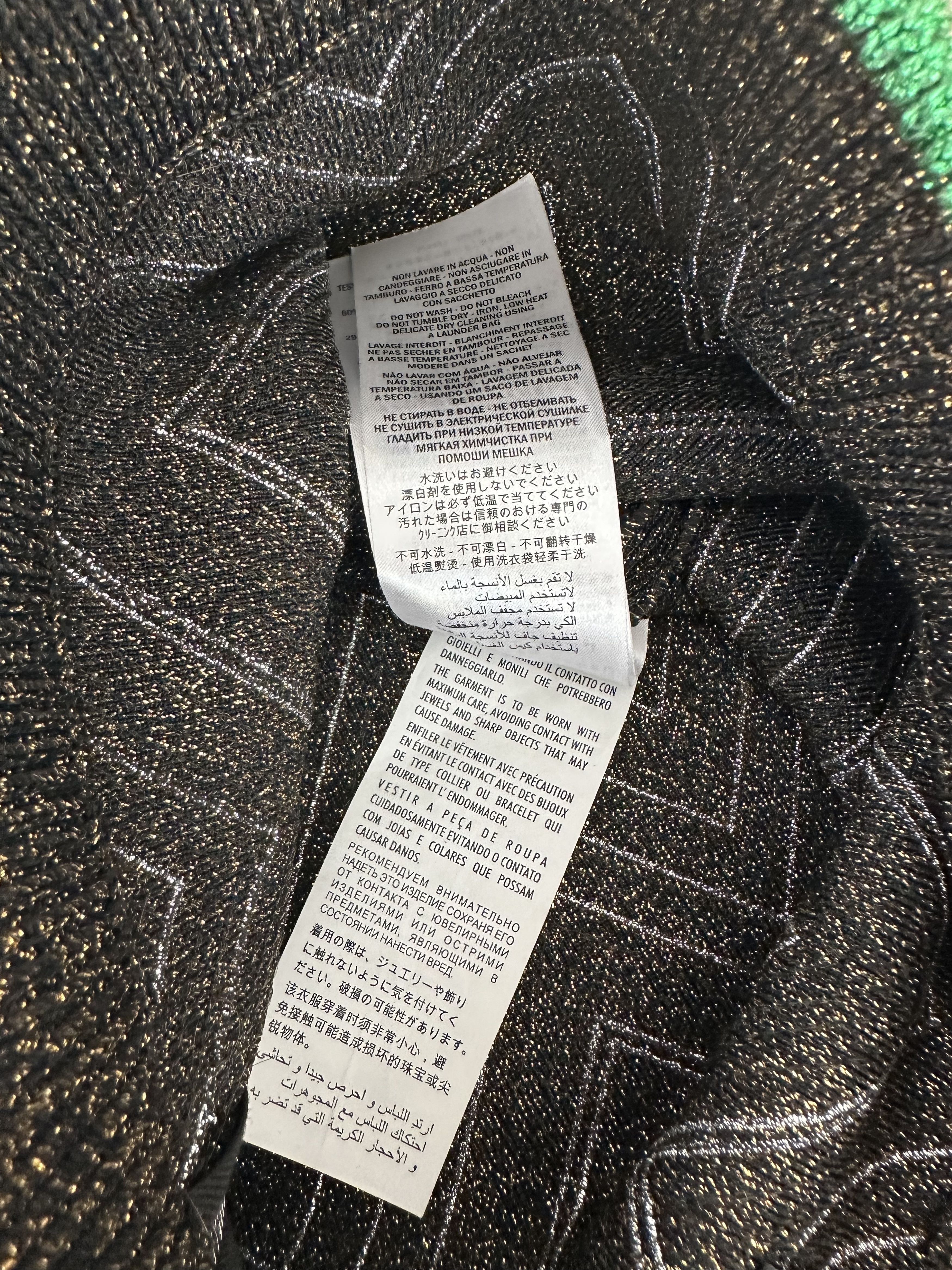 Gucci Gucci Knitted stretchy Skirt with sequins S Size 26" / US 2 / IT 38 - 16 Thumbnail