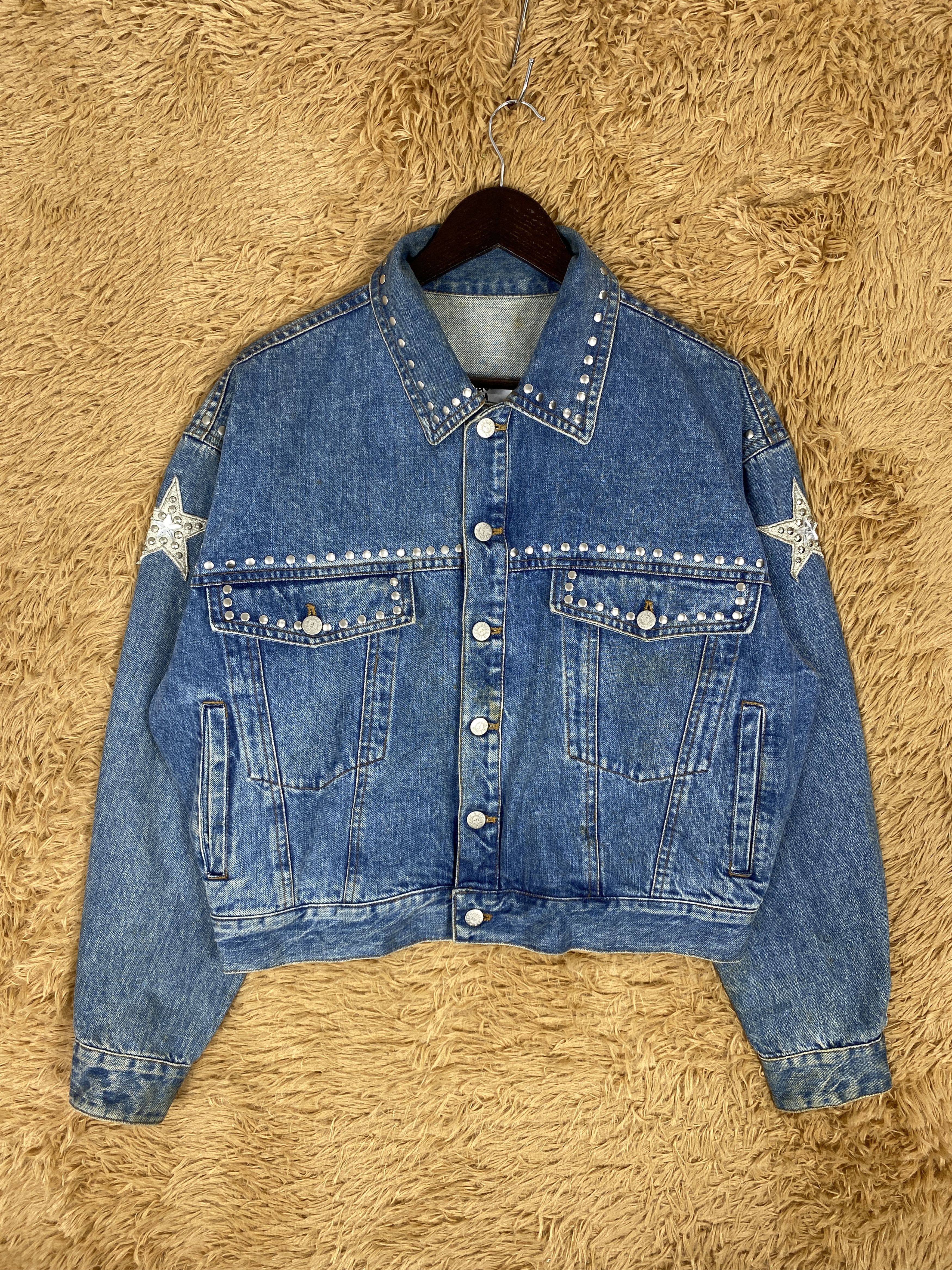 Vintage Vintage Ficce Jeans Denim Jacket PJ2402 Size US M / EU 48-50 / 2 - 2 Thumbnail