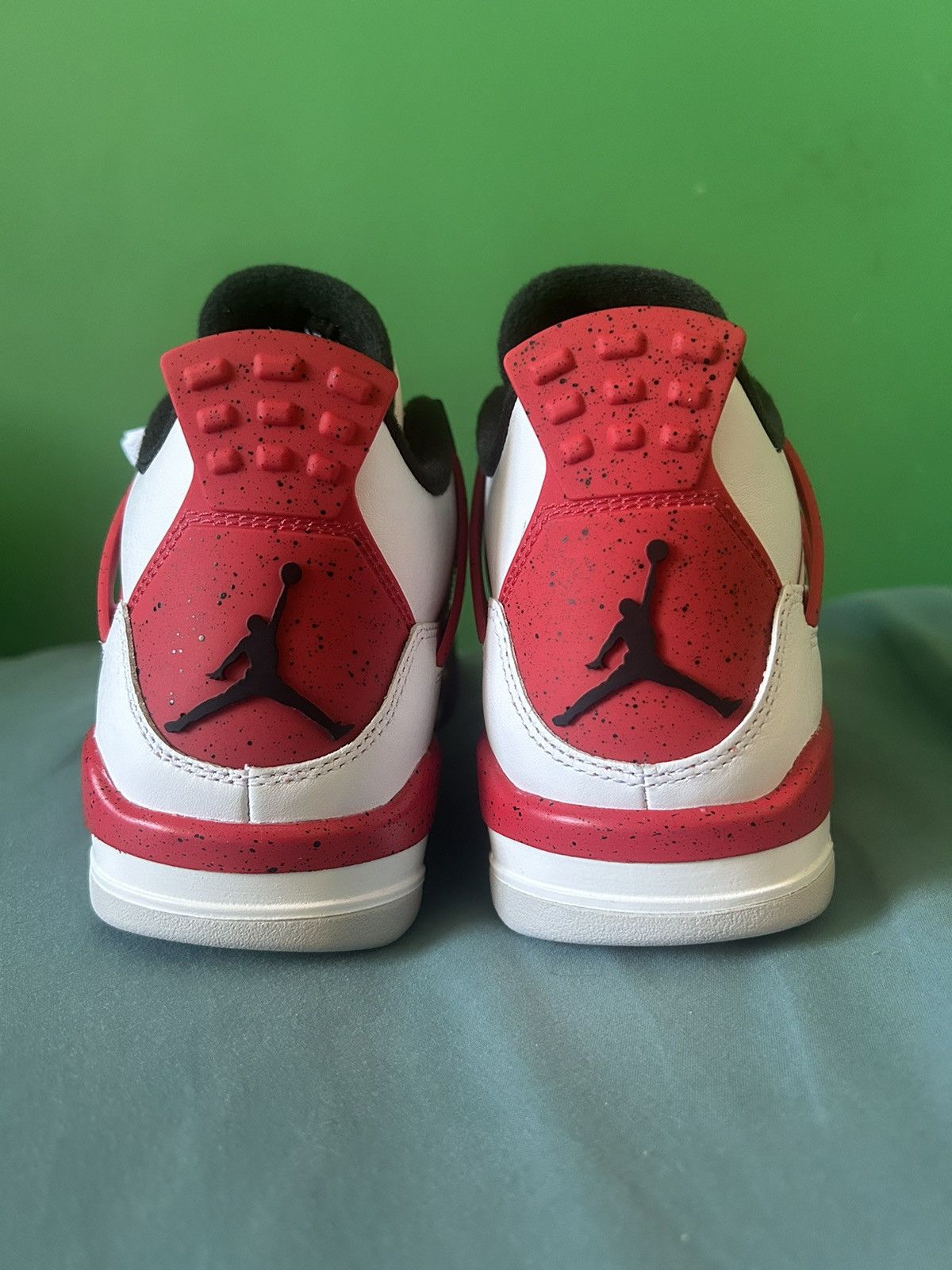 Jordan Brand Nike Air Jordan 4 Red Cement 2023 Size US 6.5 / EU 39-40 - 3 Thumbnail