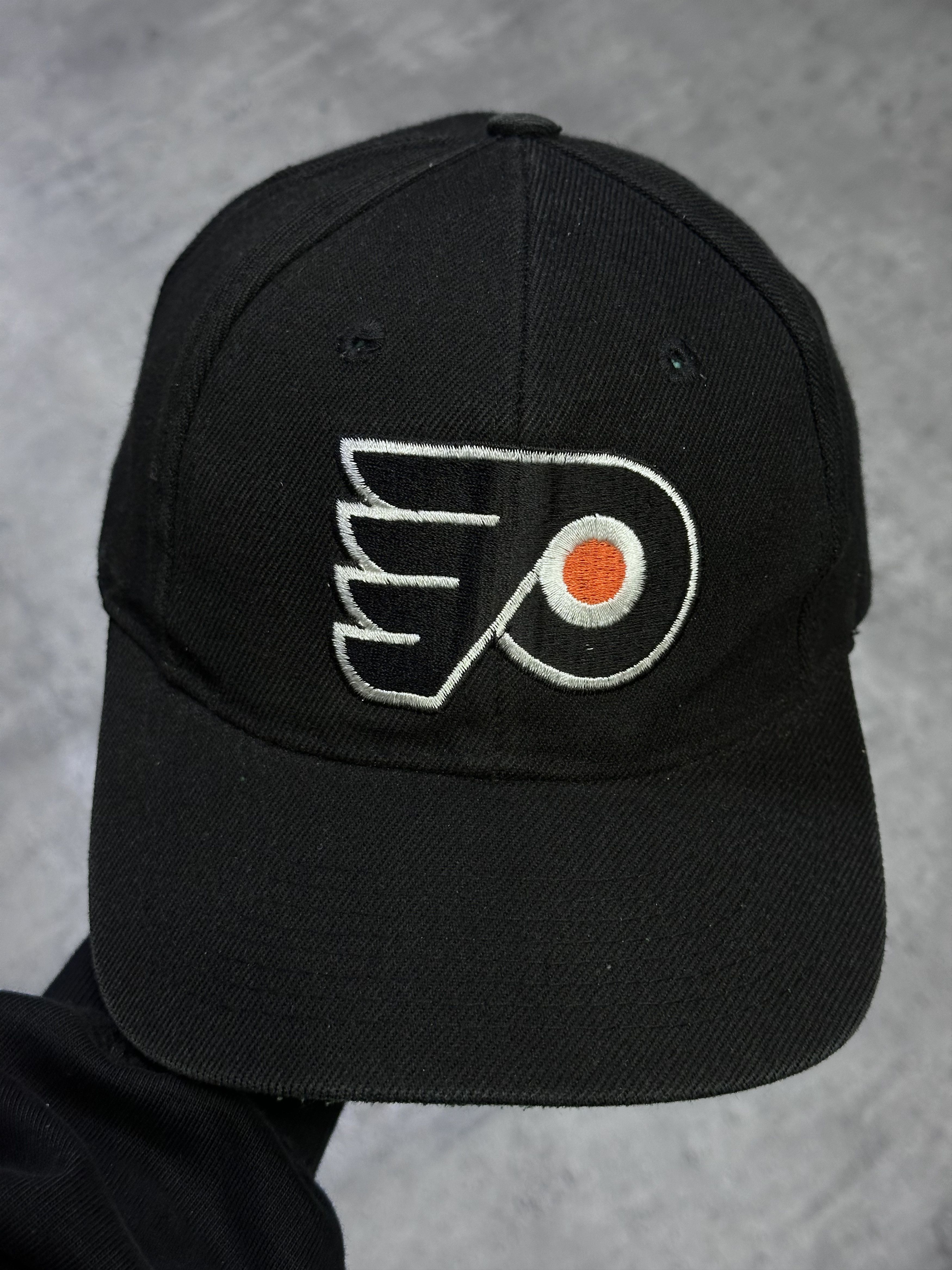 NHL NHL Philadelphia Flyers black hat snapback style logo Size ONE SIZE - 2 Thumbnail