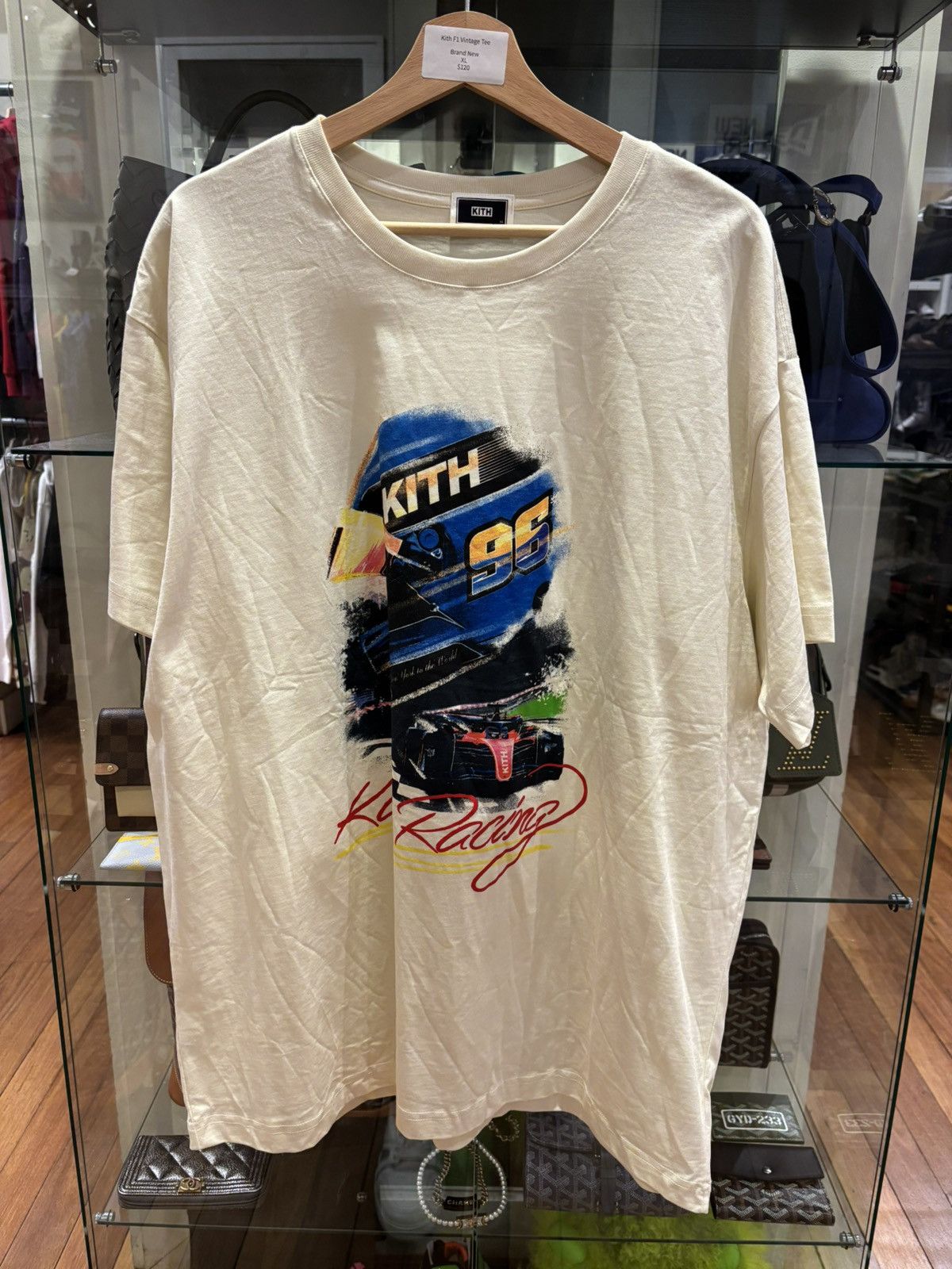 Kith Kith F1 Vintage Style Tee Size US XL / EU 56 / 4 - 1 Thumbnail