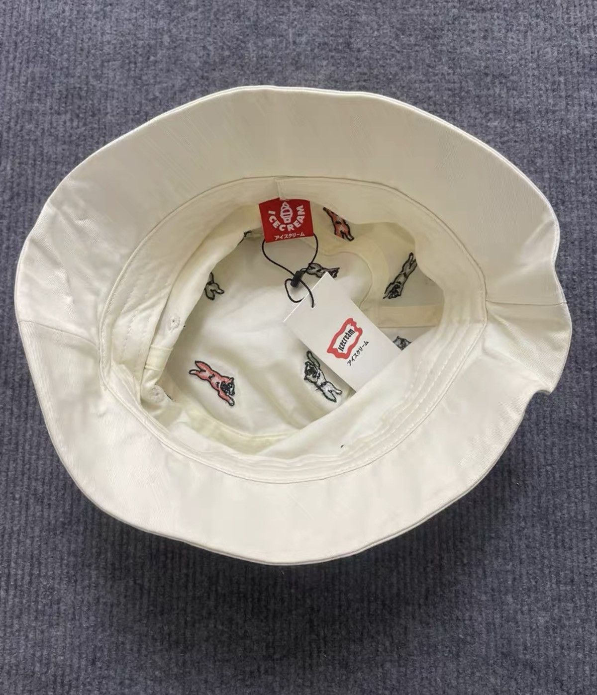 Billionaire Boys Club BBC ICECREAM Embroidered Flying Dog Bucket Hat Size ONE SIZE - 4 Thumbnail