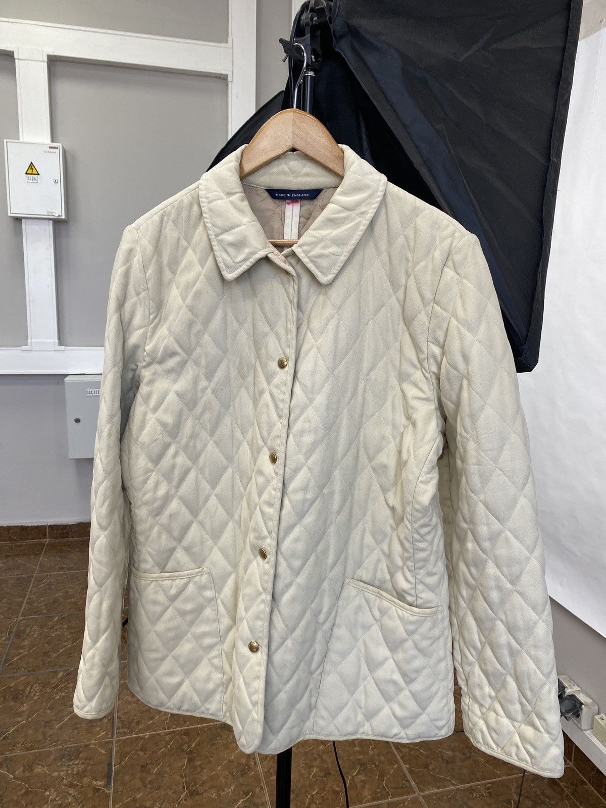 Burberry 🇬🇧 Vintage 90s Burberry London Brit Jacket Rare Retro Hype Size M / US 6-8 / IT 42-44 - 1 Thumbnail