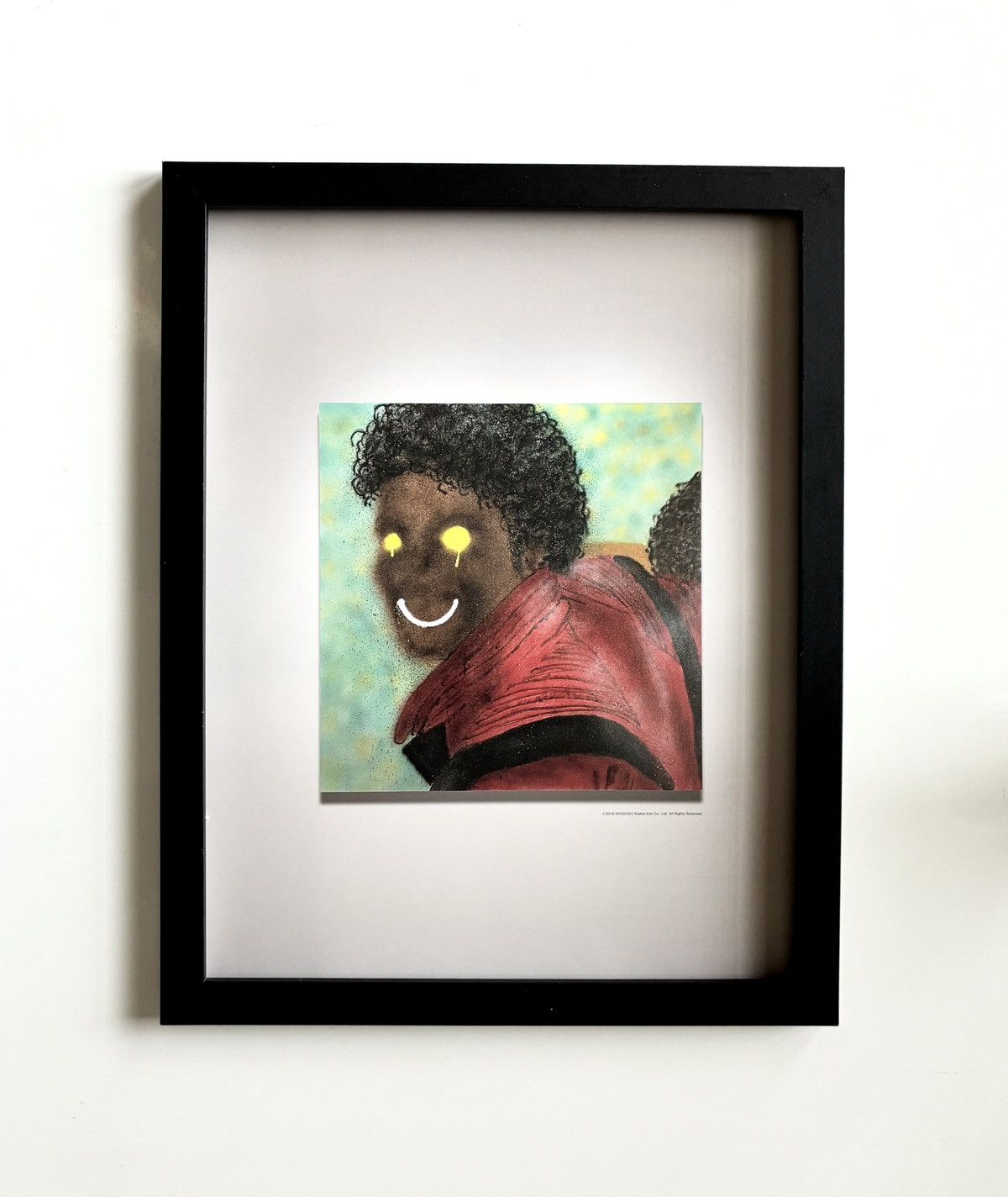 Michael Jackson Madsaki Micheal Jackson Triller artwork photo framed 9x11 Size ONE SIZE - 1 Thumbnail