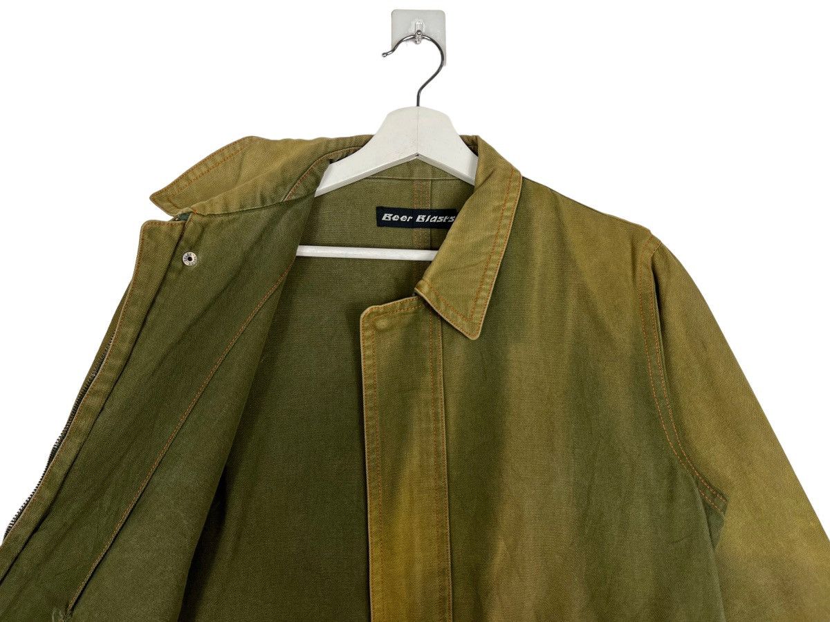 Drink Beer Save Water × Japanese Brand 🔥 BEER BLASRS BROKEN DYED CHORE JACKET Size US L / EU 52-54 / 3 - 12 Thumbnail