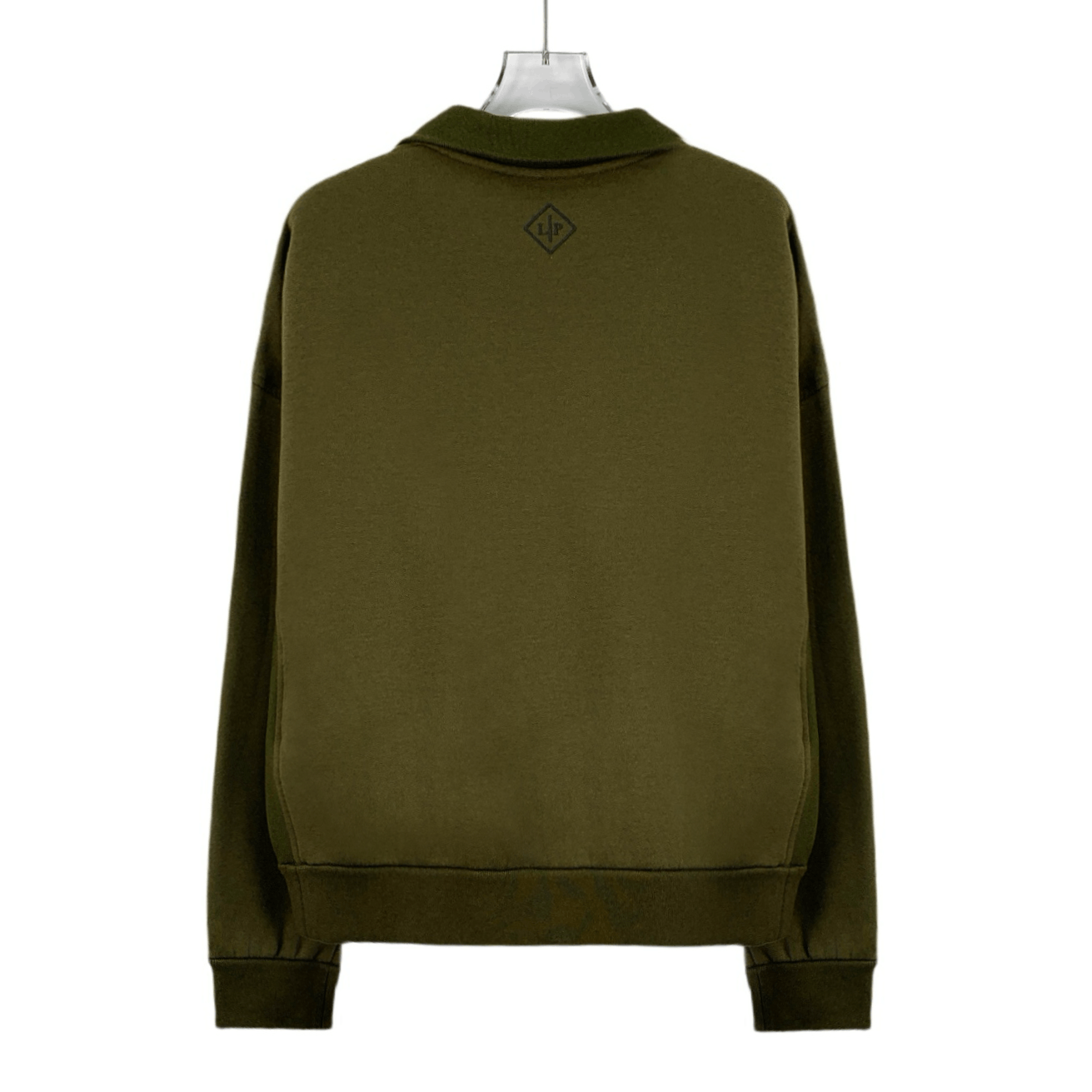 Loro Piana Loro Piana Army Green Cotton Long-Sleeve Sweatshirt (Size M) Size US M / EU 48-50 / 2 - 8 Thumbnail