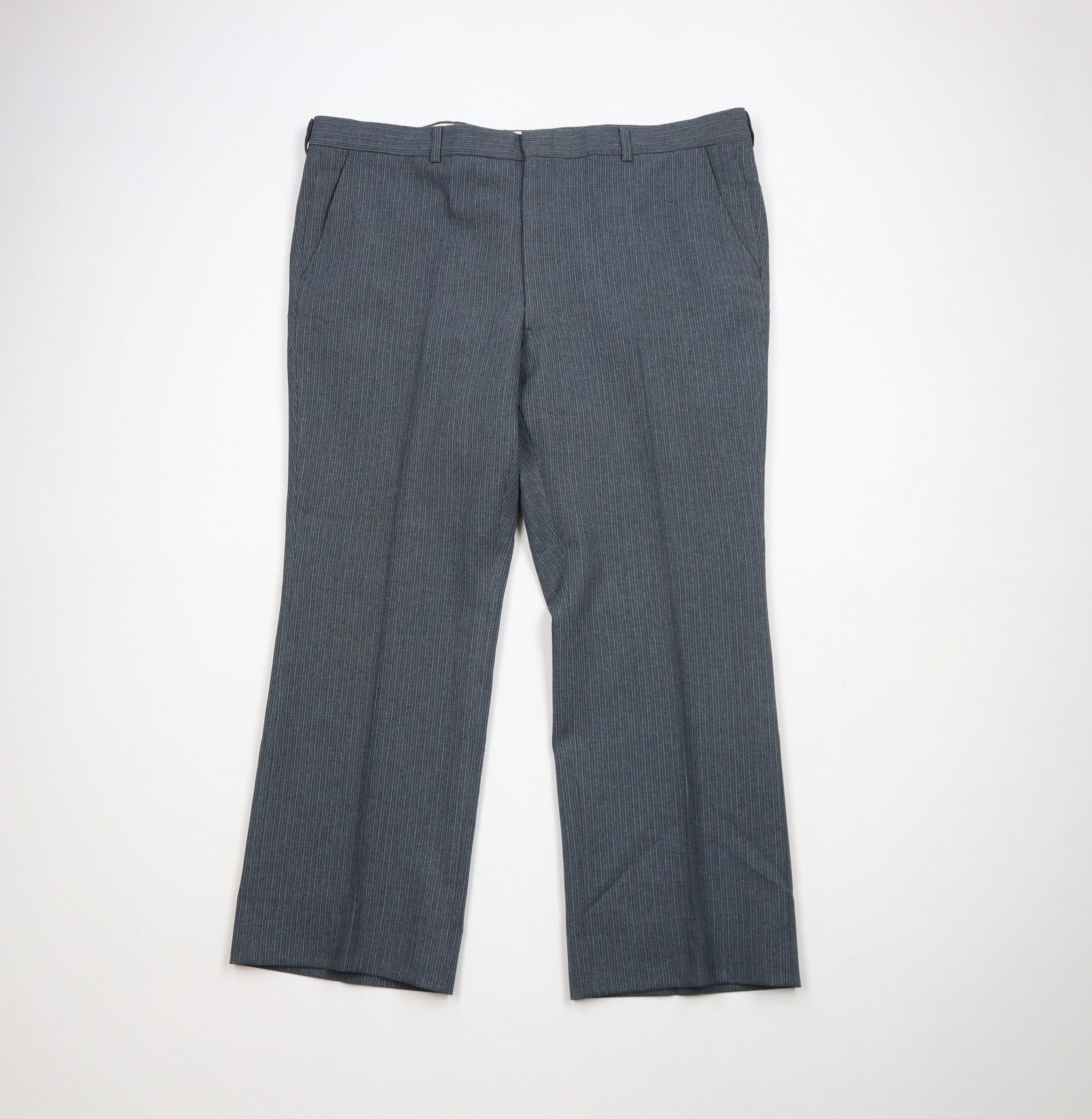 Vintage Vintage 70s Streetwear Striped Bell Bottoms Chino Pants Size US 40 / EU 56 - 1 Thumbnail