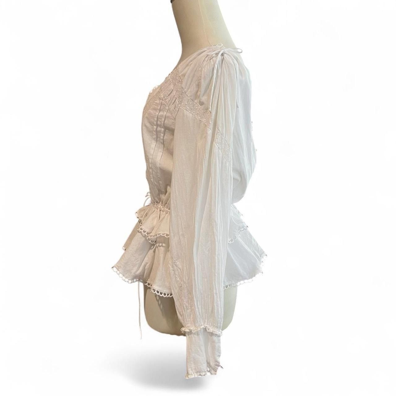 Other Vintage y2k romantic coquette cottage fairy core lace blouse Size M / US 6-8 / IT 42-44 - 6 Thumbnail