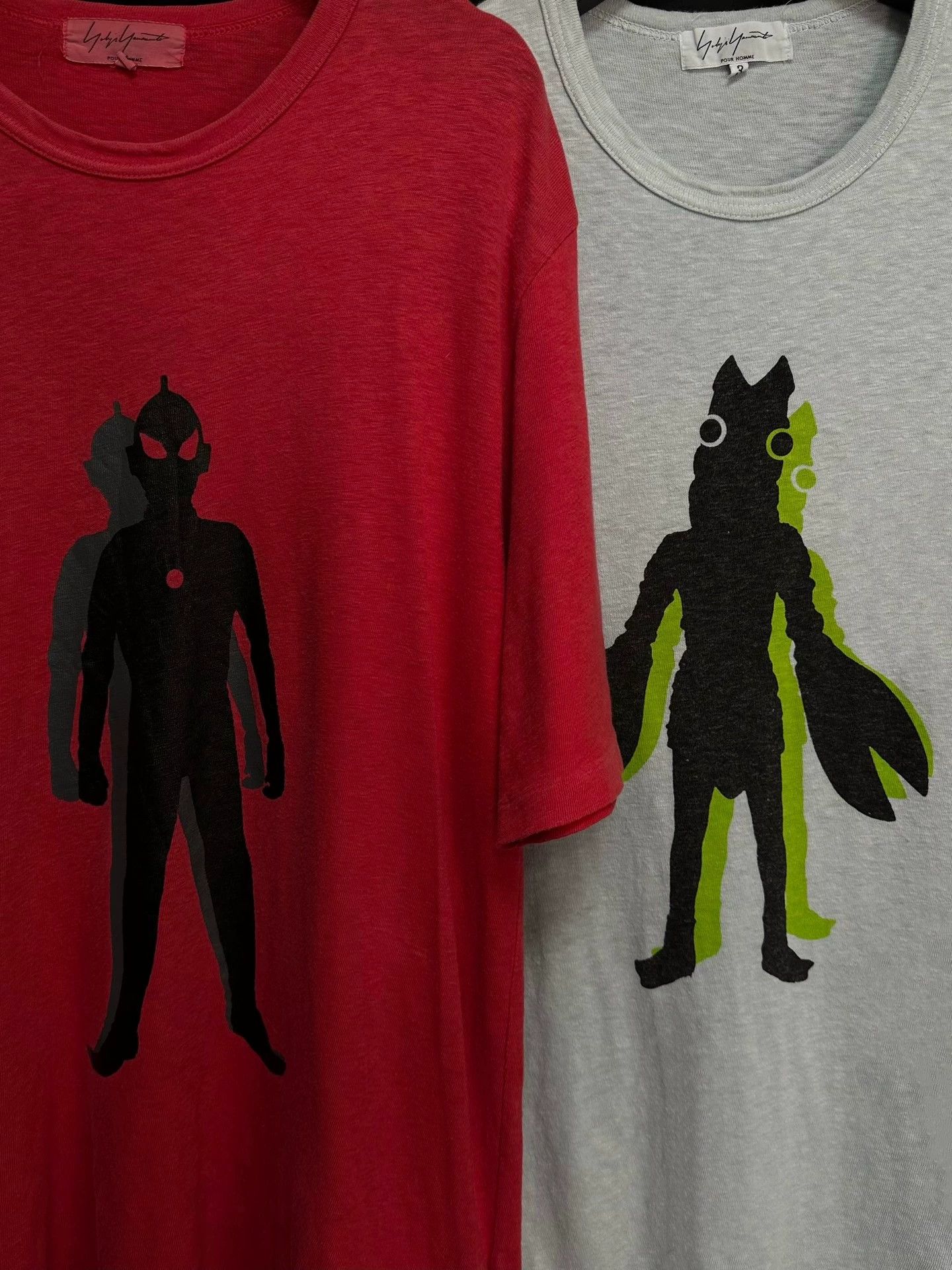 Yohji Yamamoto Yohji Yamamoto 05SS Baltan Starman Ultraman Short Tee Size US L / EU 52-54 / 3 - 6 Thumbnail