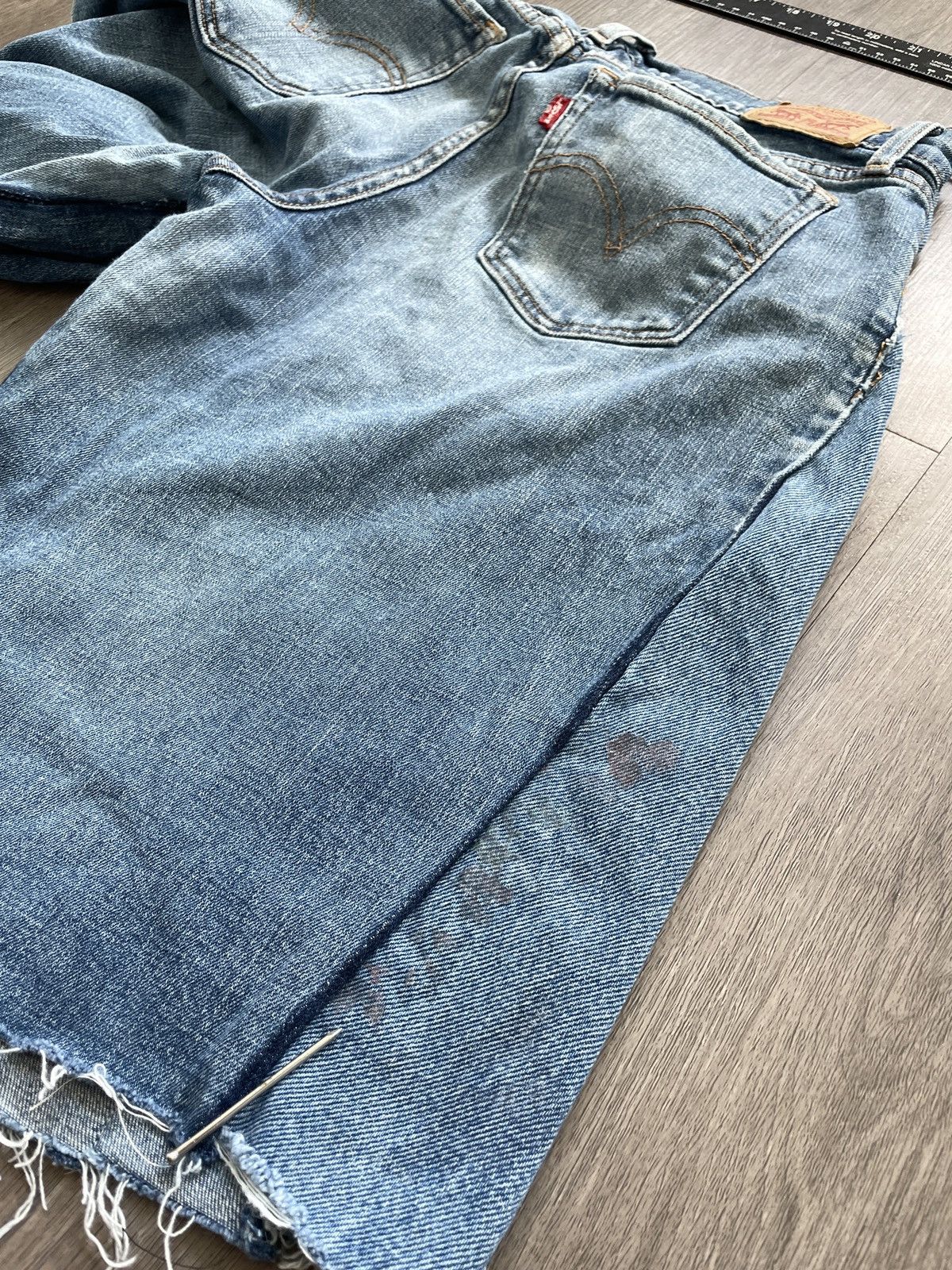 Levi's Levi’s “Custom NYC” Regular Fit Denim Shorts (Sz.27) Size 27" / US 4 / IT 40 - 6 Thumbnail