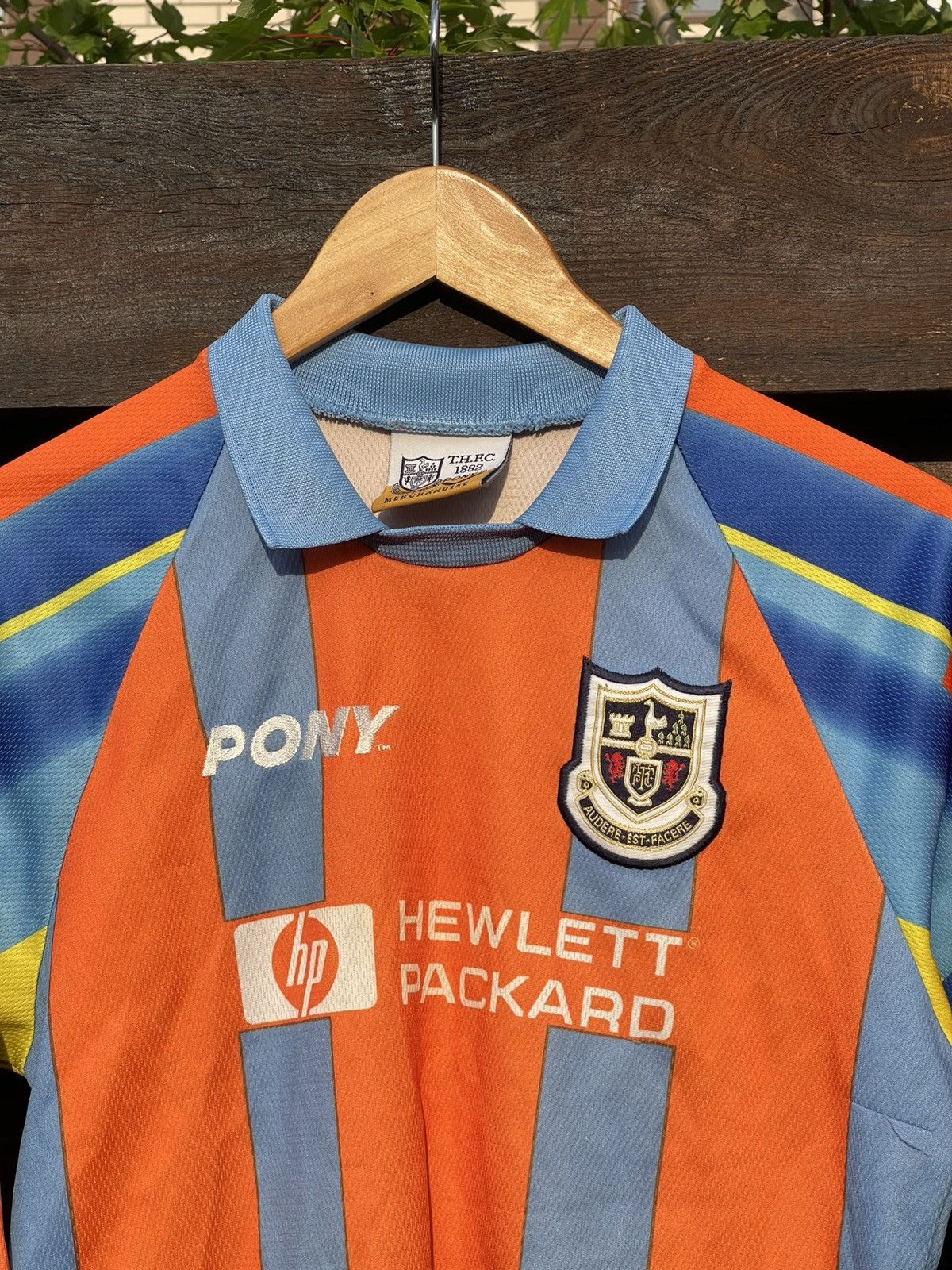 90’s PONY Tottenham long sleeve jersey vintage