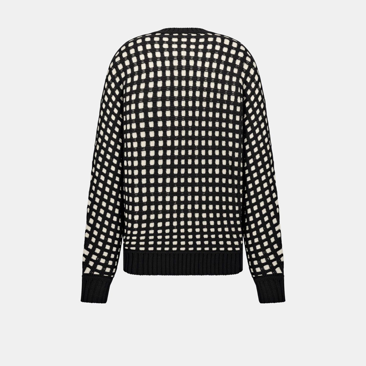 o1w1db11024 Round-Neck Sweater in Black