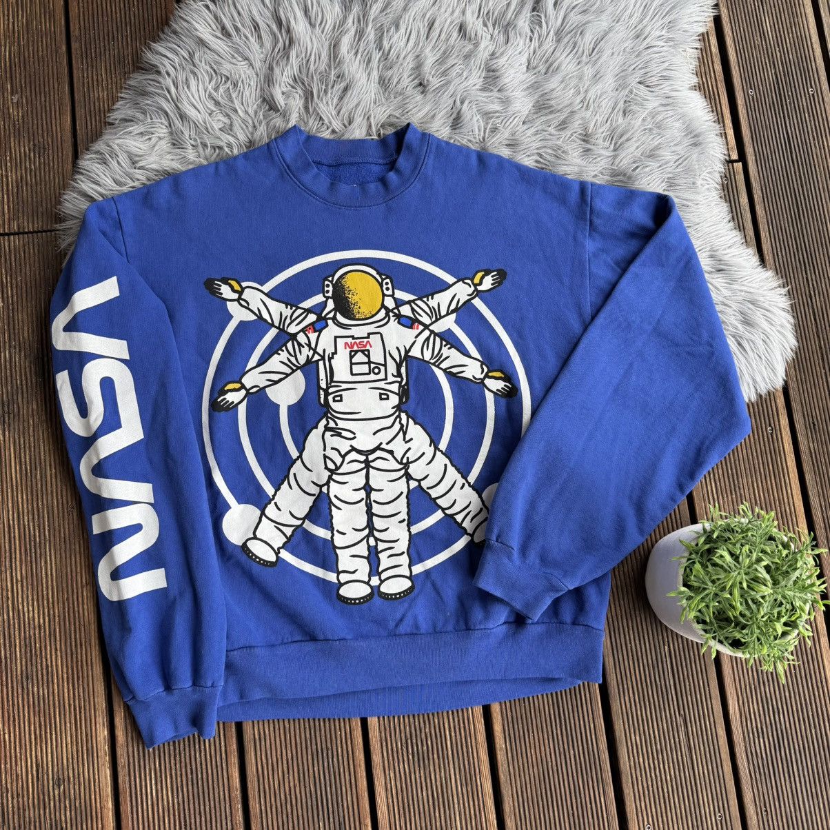 Band Tees × Cactus Plant Flea Market × Kid Cudi KID CUDI NASA TOUR CREWNECK HYPE BAND SWEATSHIRT CPFM STYLE Size US L / EU 52-54 / 3 - 4 Thumbnail