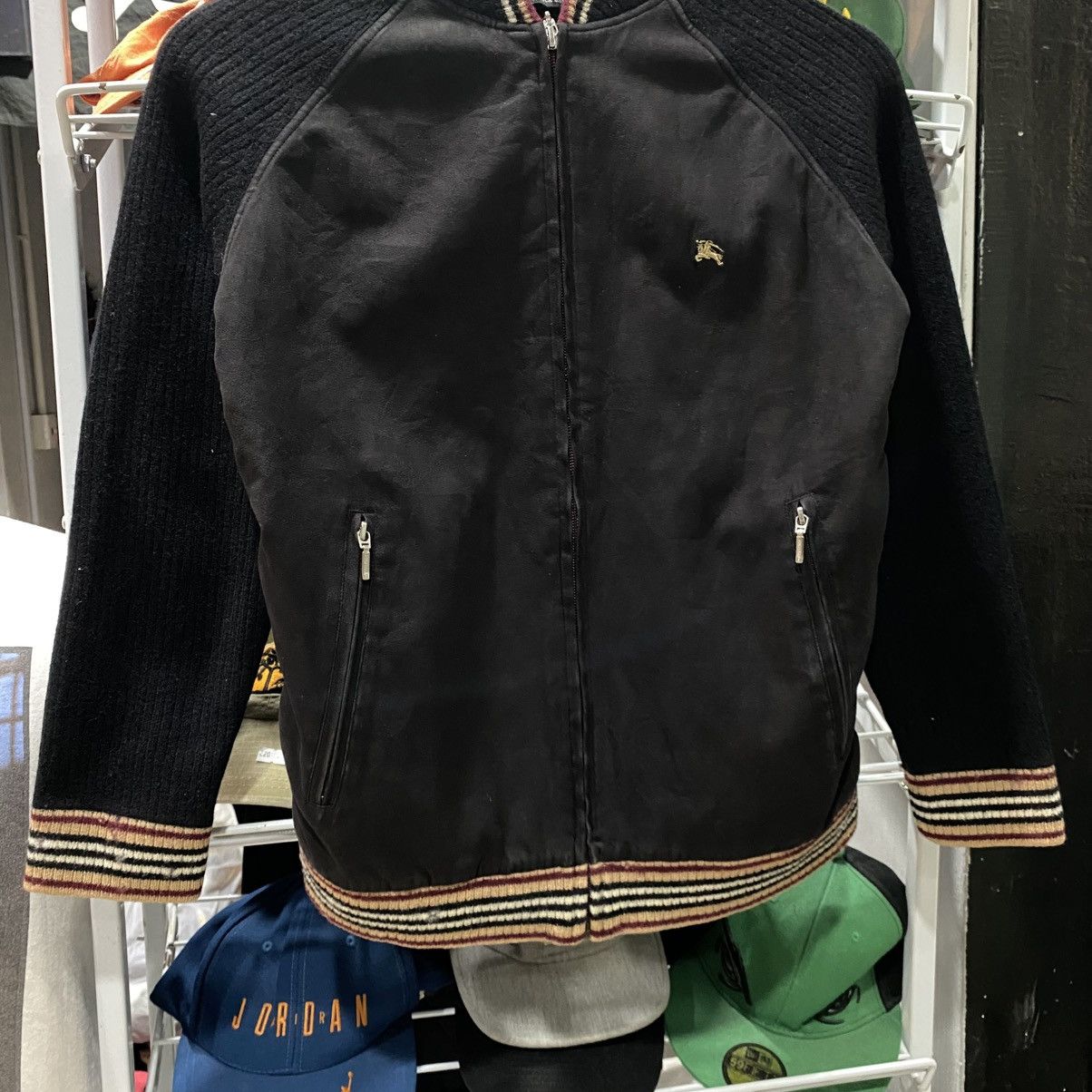 Black Label × Burberry Burberry x Black Label Black Basic Logo Knit Sweater Size US S / EU 44-46 / 1 - 4 Thumbnail