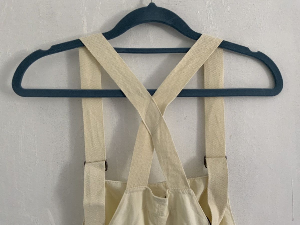 Japanese Brand Moussy Deadstock Cream Coveralls Size US 44 / EU 60 - 7 Thumbnail