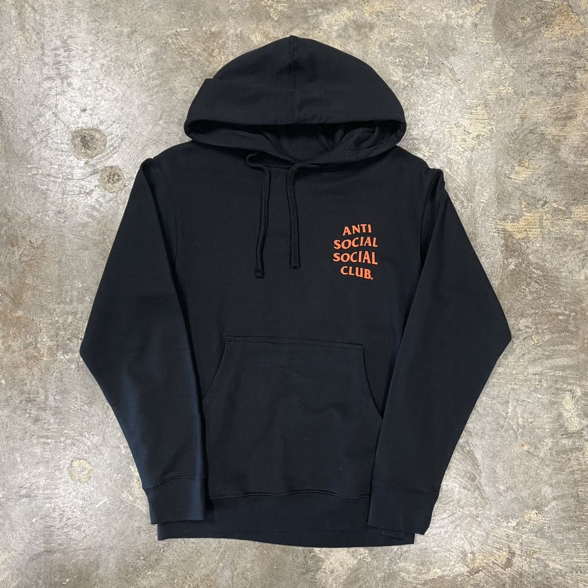 Anti Social Social Club Hoodie Sweatshirt XS Black ASSC
