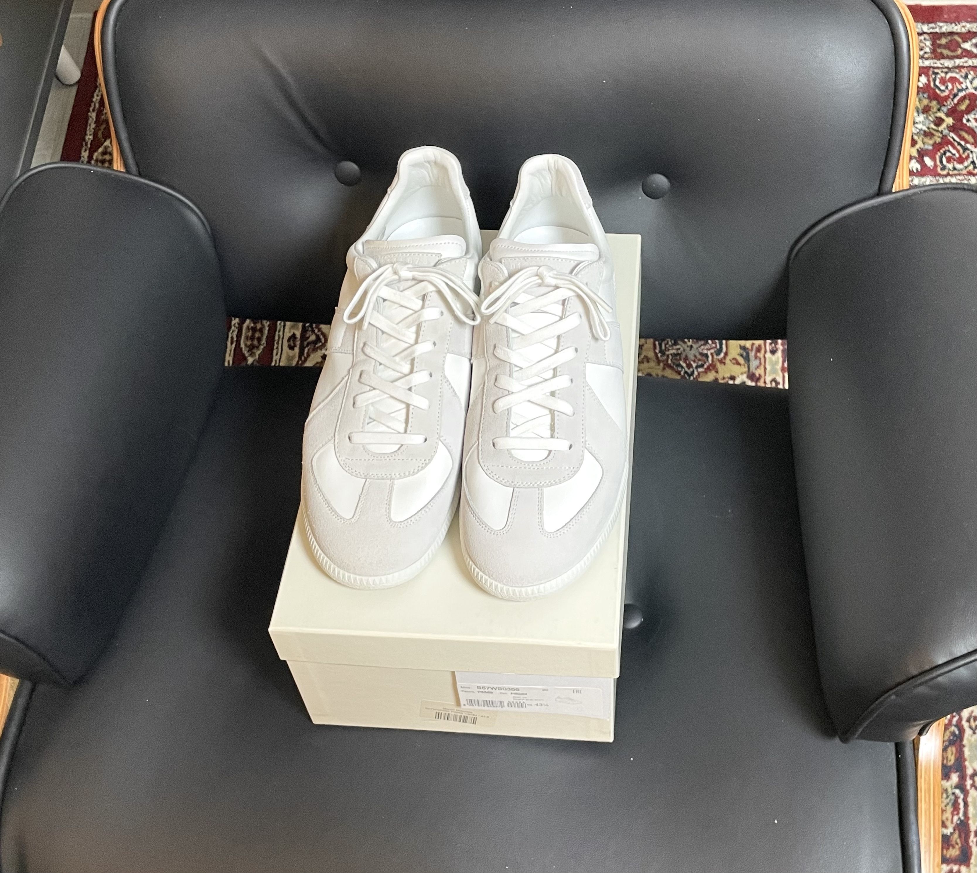 Maison Margiela Maison Margiela GAT (White) Size US 10.5 / EU 43-44 - 3 Thumbnail