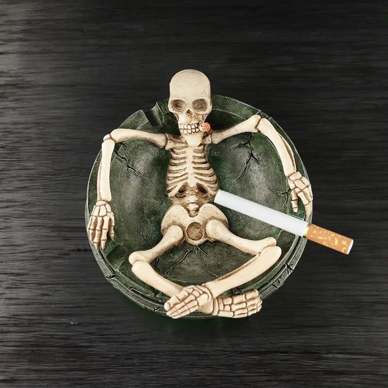 Other Skull Resin Ashtray Size ONE SIZE - 1 Thumbnail