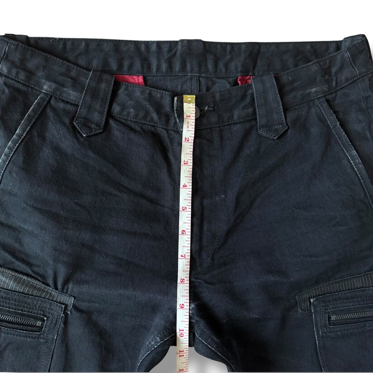 Isamu Katayama Backlash Isamu Katayama Backlash Cargo Bootcut Denim Jeans Size US 32 / EU 48 - 17 Thumbnail