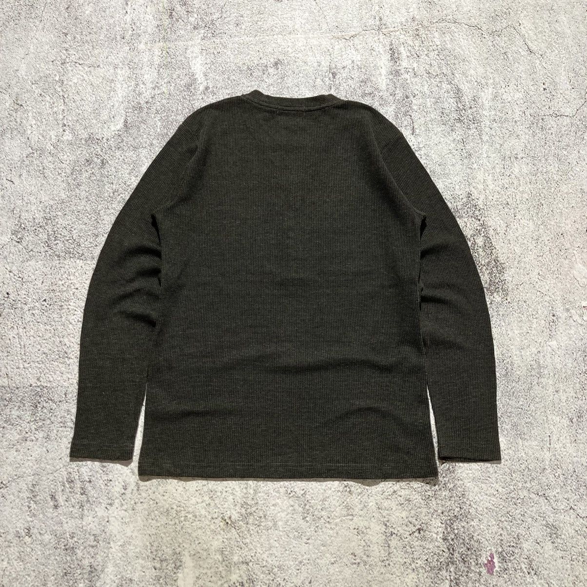 Japanese Brand 2000s Nota Bene Halfbutton Longslevee Thermal Waffle Lgb Size US M / EU 48-50 / 2 - 9 Thumbnail