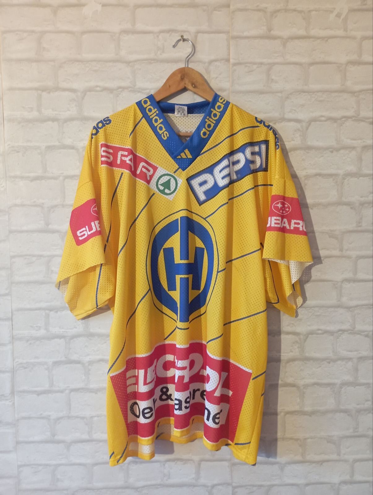 Adidas HC Davos #13 Yaremchuk Adidas Ice Hockey Vintage 1997-1998 Size US XL / EU 56 / 4 - 1 Thumbnail