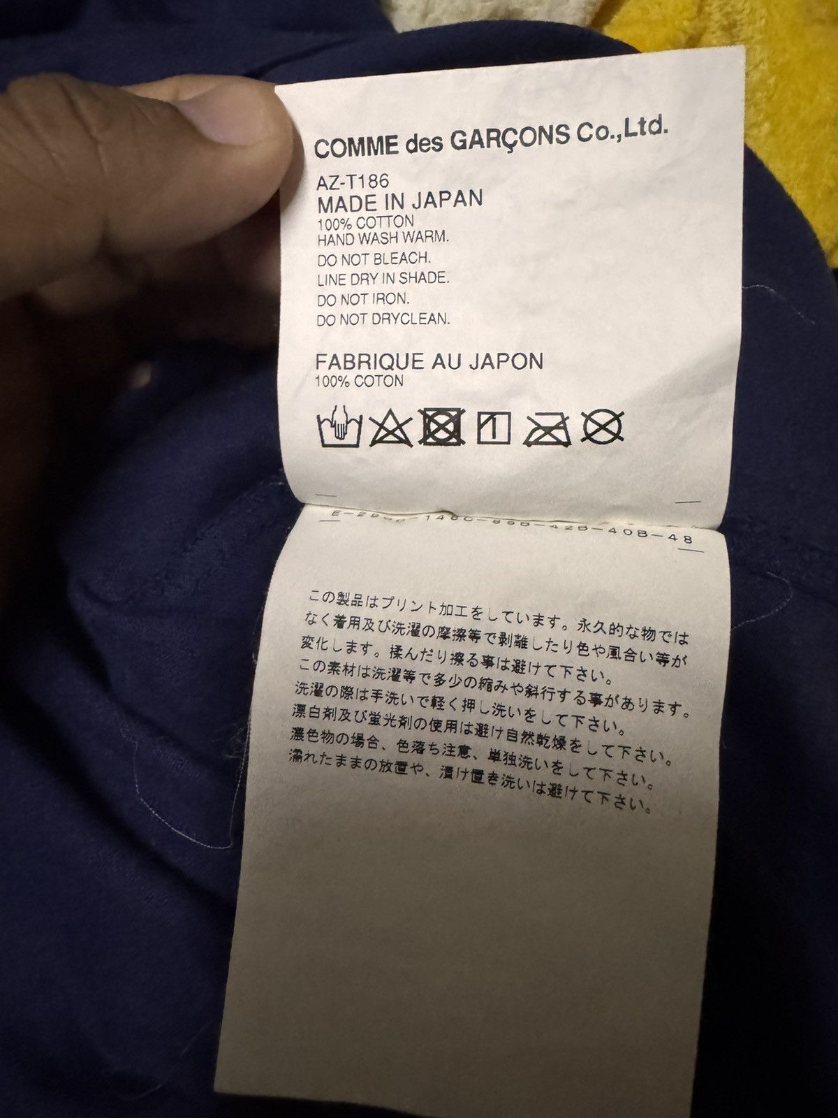 Comme des Garcons PLAY Comme Des Garcons Play Tee Size US XL / EU 56 / 4 - 9 Thumbnail