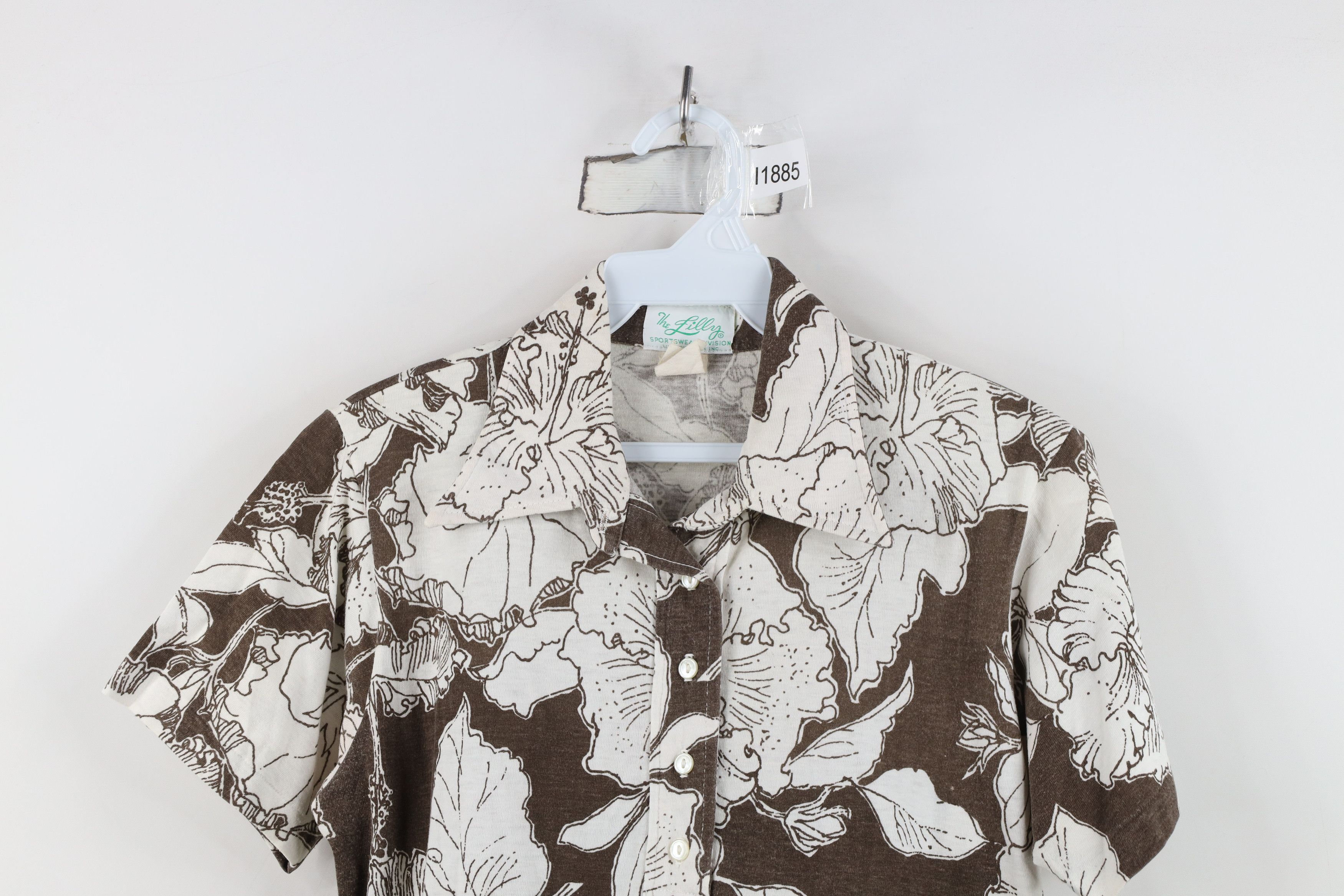 Lilly Pulitzer Vintage 70s The Lilly Lilly Pulitzer Collared Polo Shirt USA Size M / US 6-8 / IT 42-44 - 2 Thumbnail