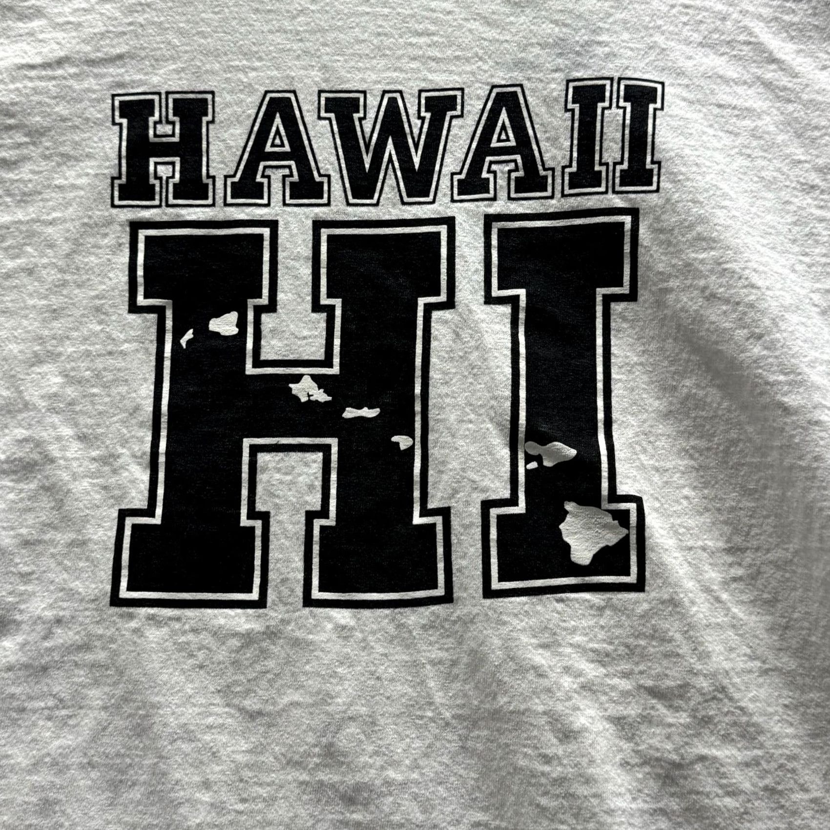 Fruit Of The Loom Fruit Of The Loom Shirt Mens XL White Hawaii HI Heavyweight Graphic Tee Crewneck Size US XL / EU 56 / 4 - 3 Thumbnail