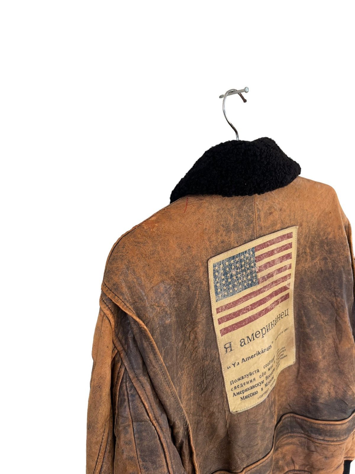 Avirex Archive 80s Avirex A-2 Distress Patina Leather Flight Jacket Size US S / EU 44-46 / 1 - 16 Thumbnail